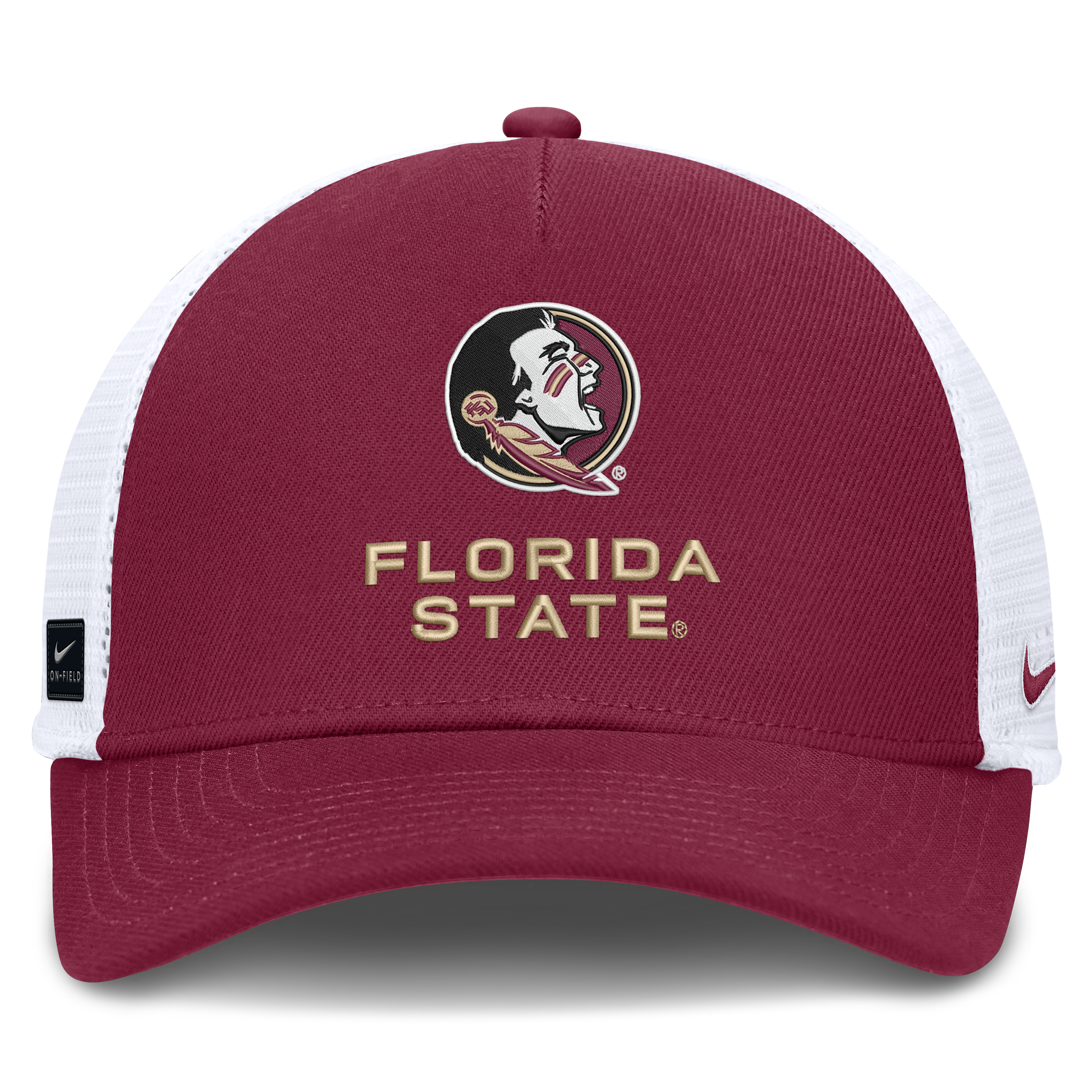 Casquette trucker unisexe Nike Grenat Florida State Seminoles 2026 On-Field Gameday