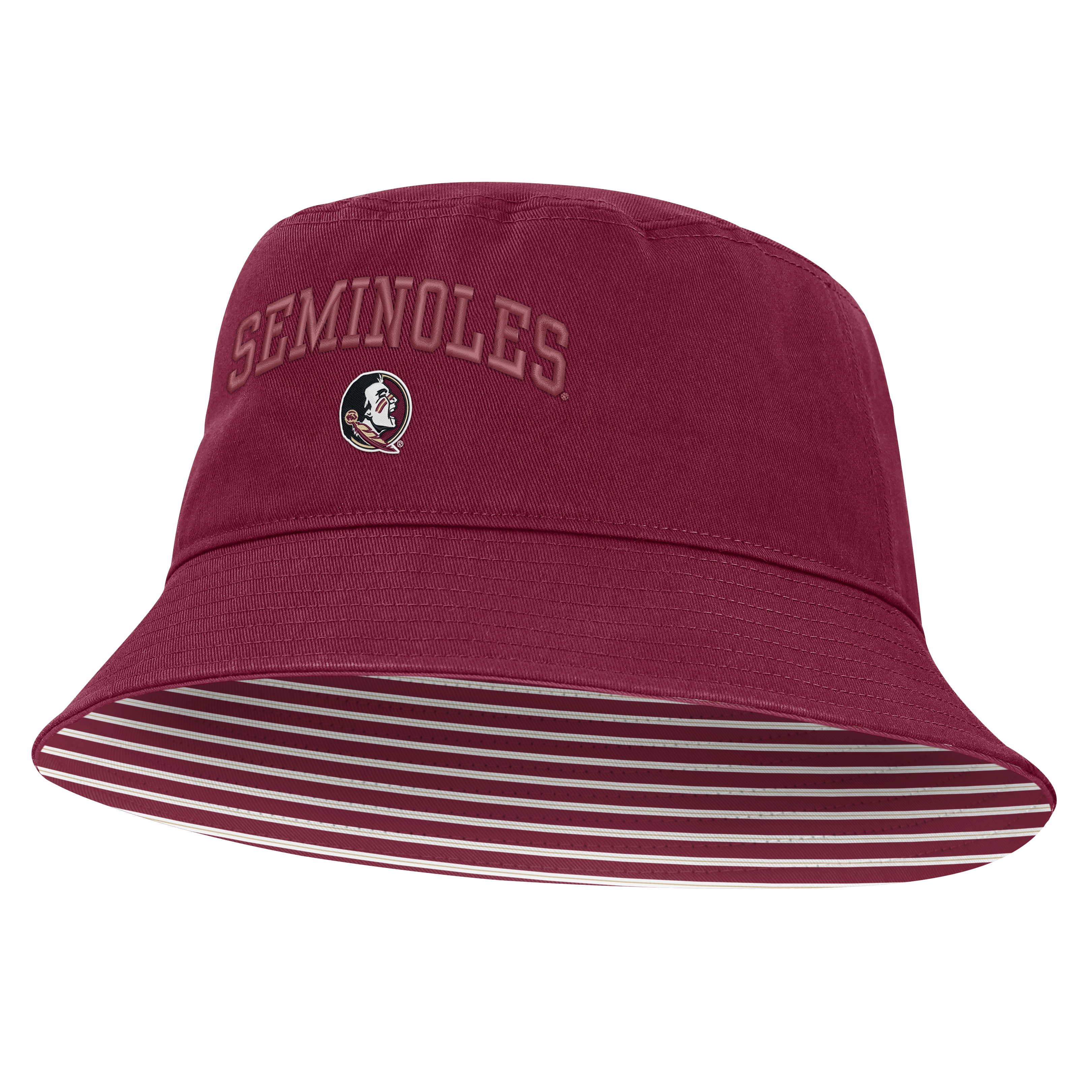 Unisex Nike Garnet Florida State Seminoles Primetime Apex Bucket Hat