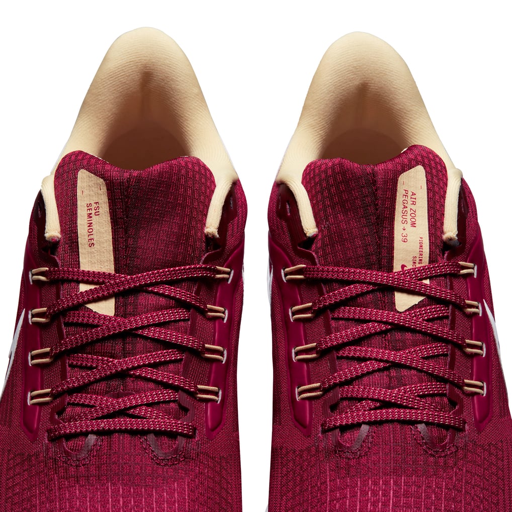 Unisex Nike Garnet Florida State Seminoles Zoom Pegasus 39  display picture 2