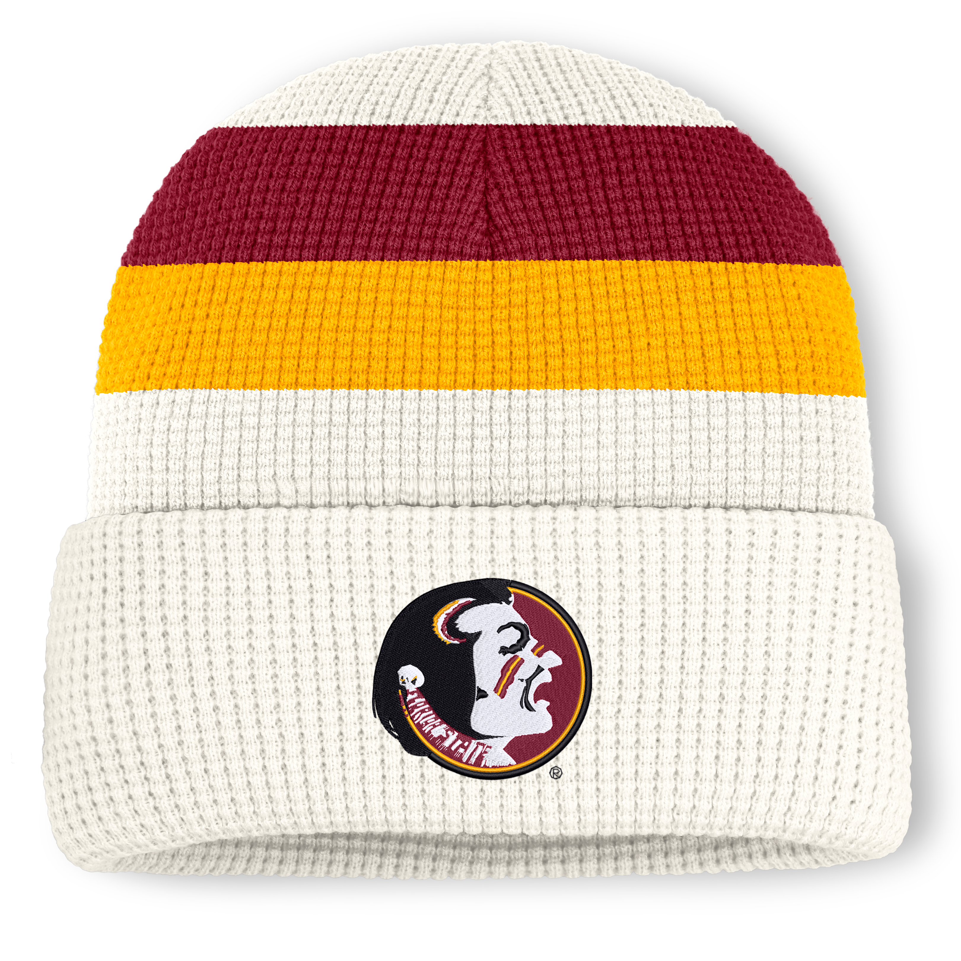 Bonnet unisexe Nike blanc Florida State Seminoles Legacy Letter à revers