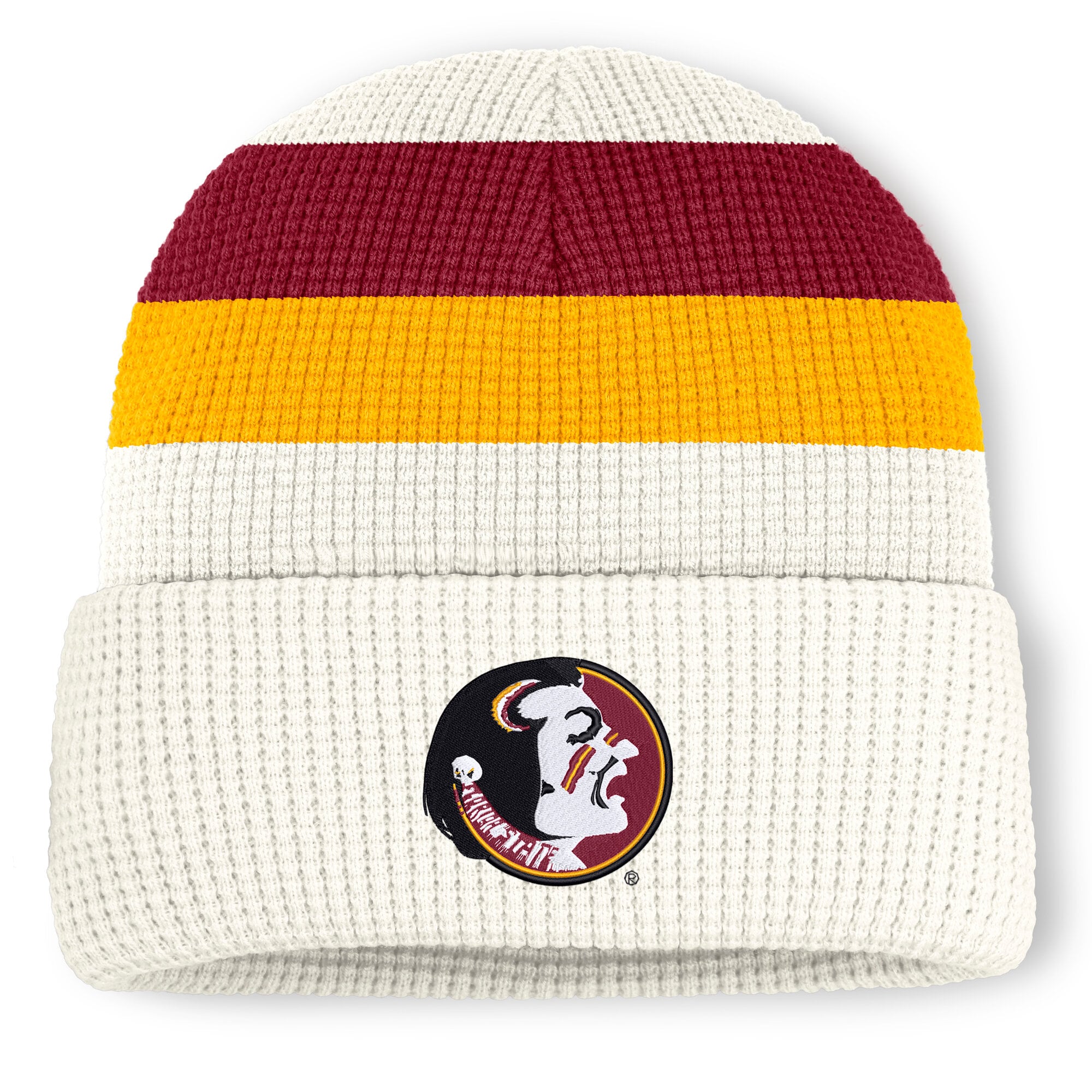 Bonnet unisexe Nike blanc Florida State Seminoles Legacy Letter à revers