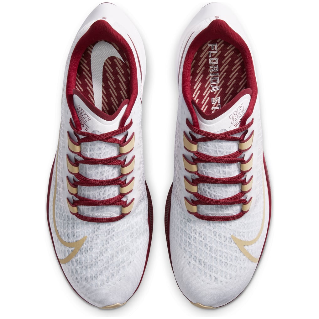 Unisex Nike White Florida State Seminoles Pegasus 37 Running  display picture 2