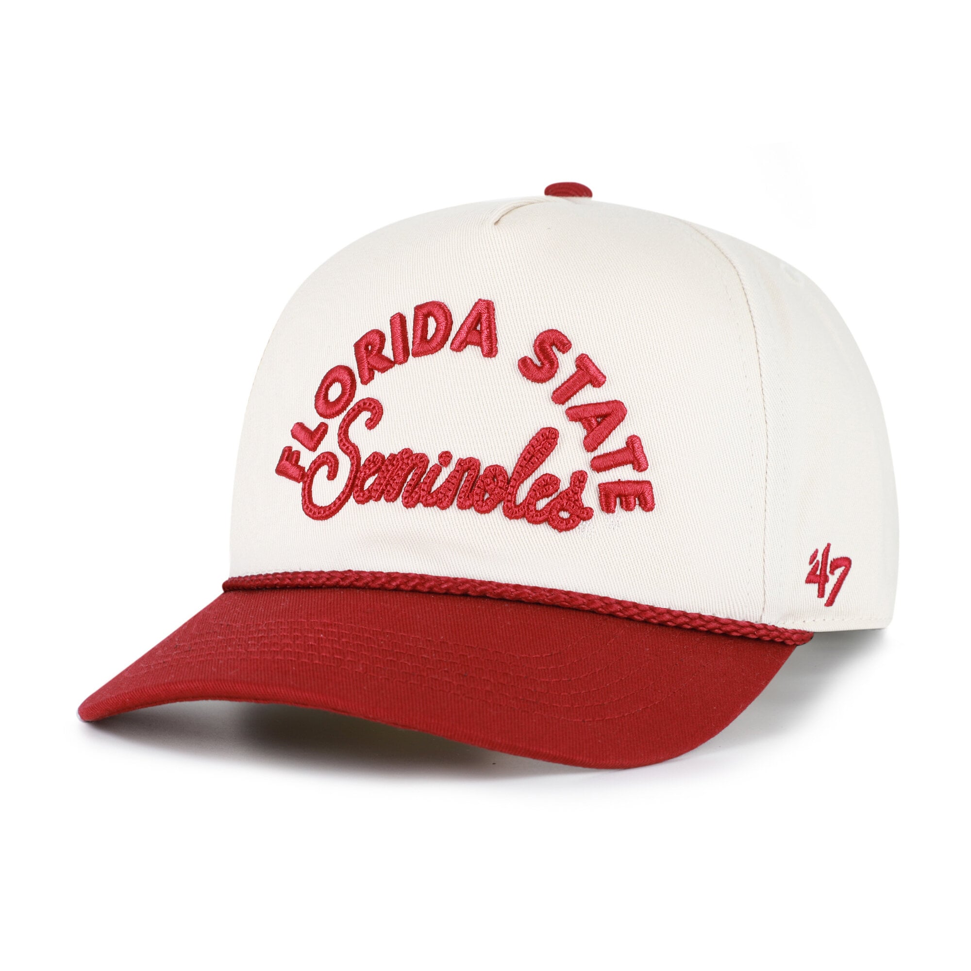 Casquette ajustable '47 crème/grenat Florida State Seminoles