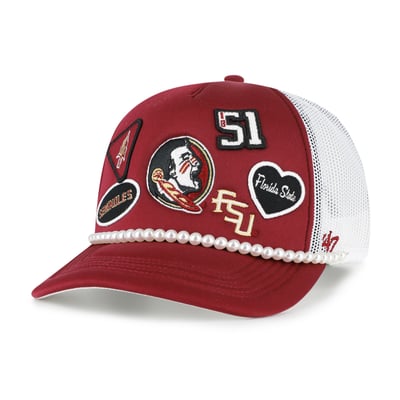  Florida State Seminoles '47 Women's Rally On Hitch Adjustable Hat - Garnet