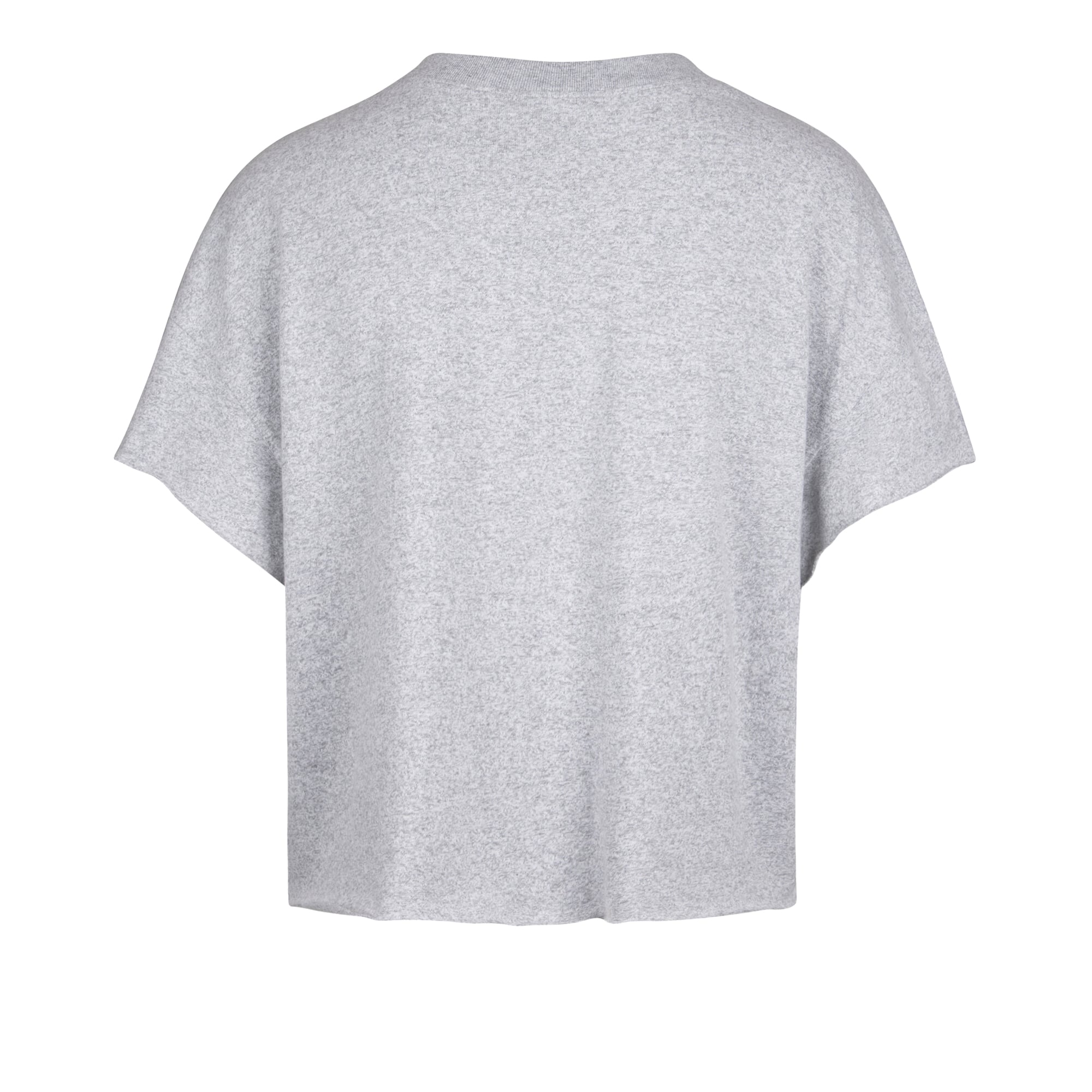 Women's '47 Gray Florida State Seminoles Banners Out Oversized Notch-Neck T-Shirt