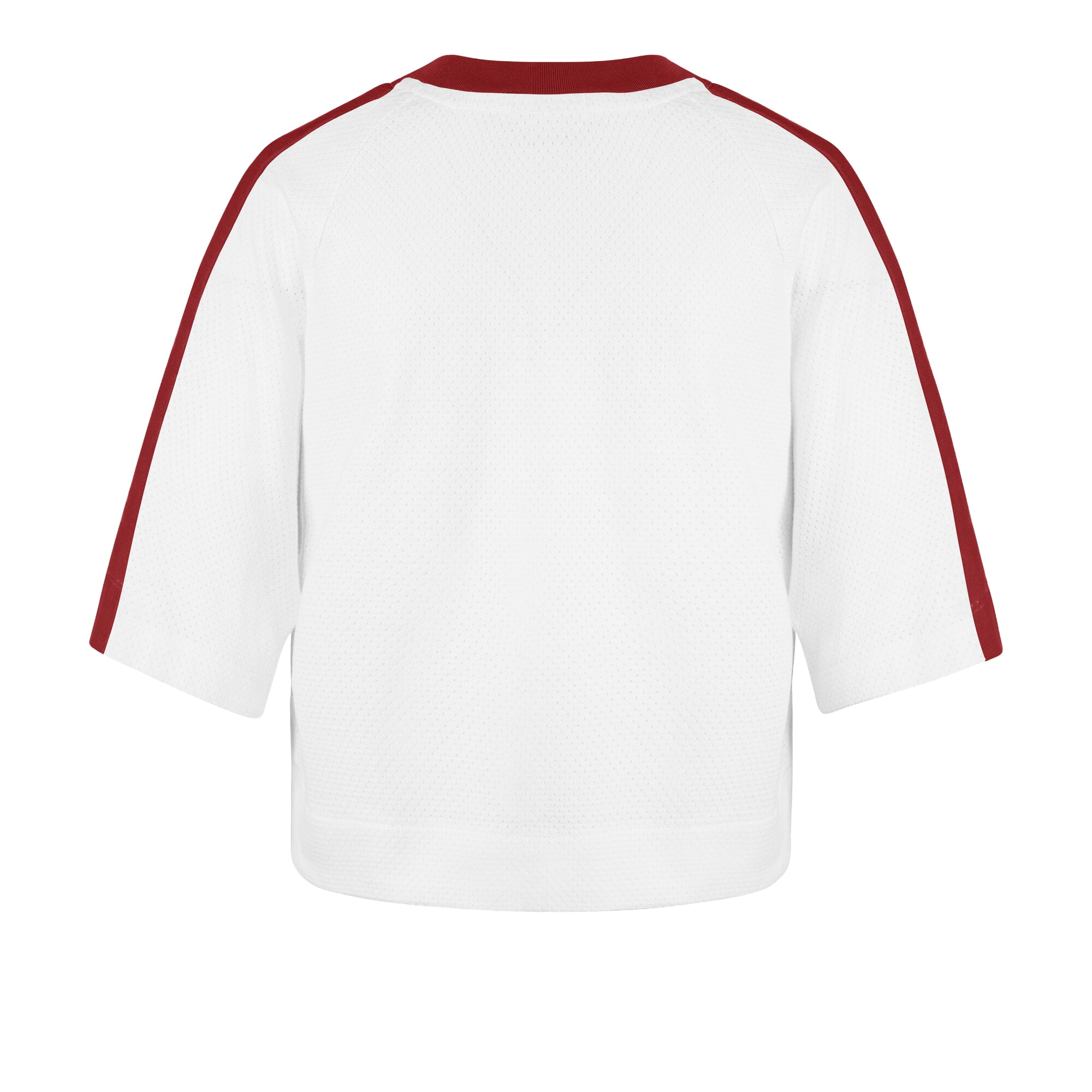 Women's '47 White Florida State Seminoles Big Overarch Drop Needle Raglan V-Neck T-Shirt