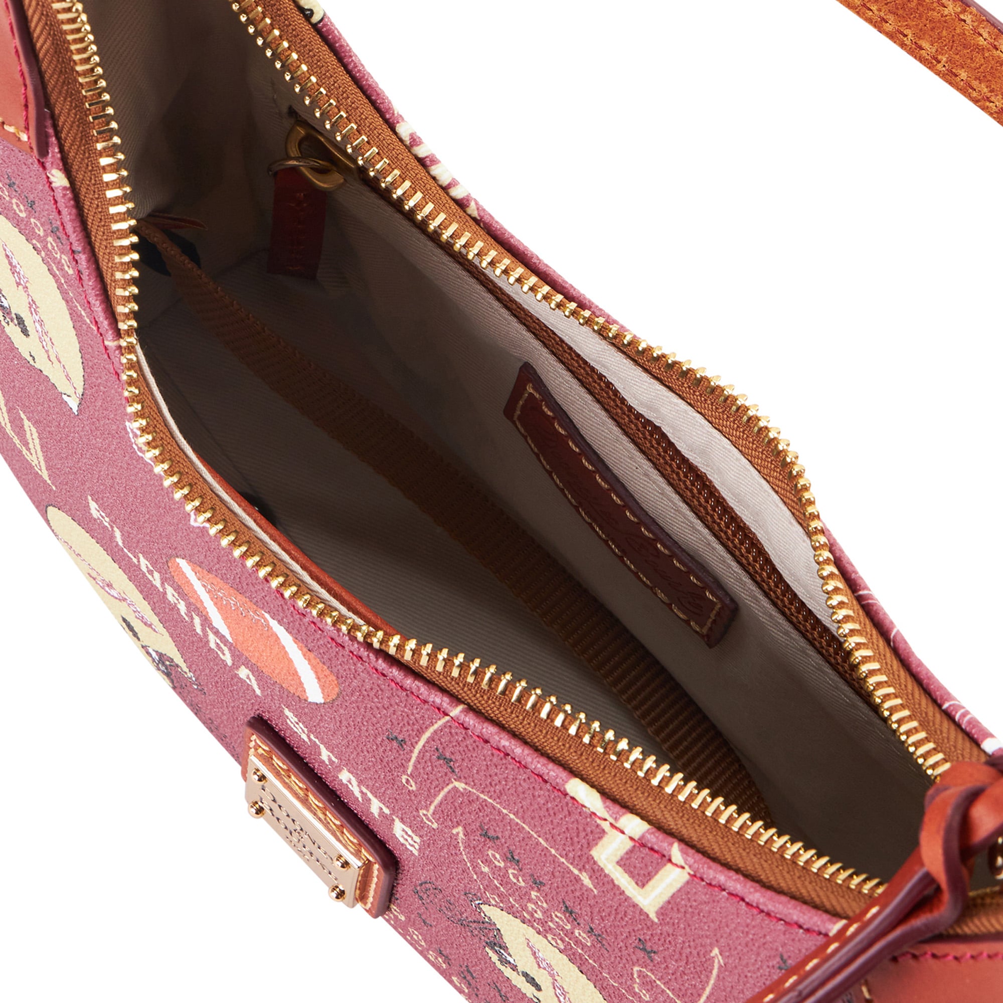 Sac à bandoulière souple Dooney & Bourke Florida State Seminoles pour femme
