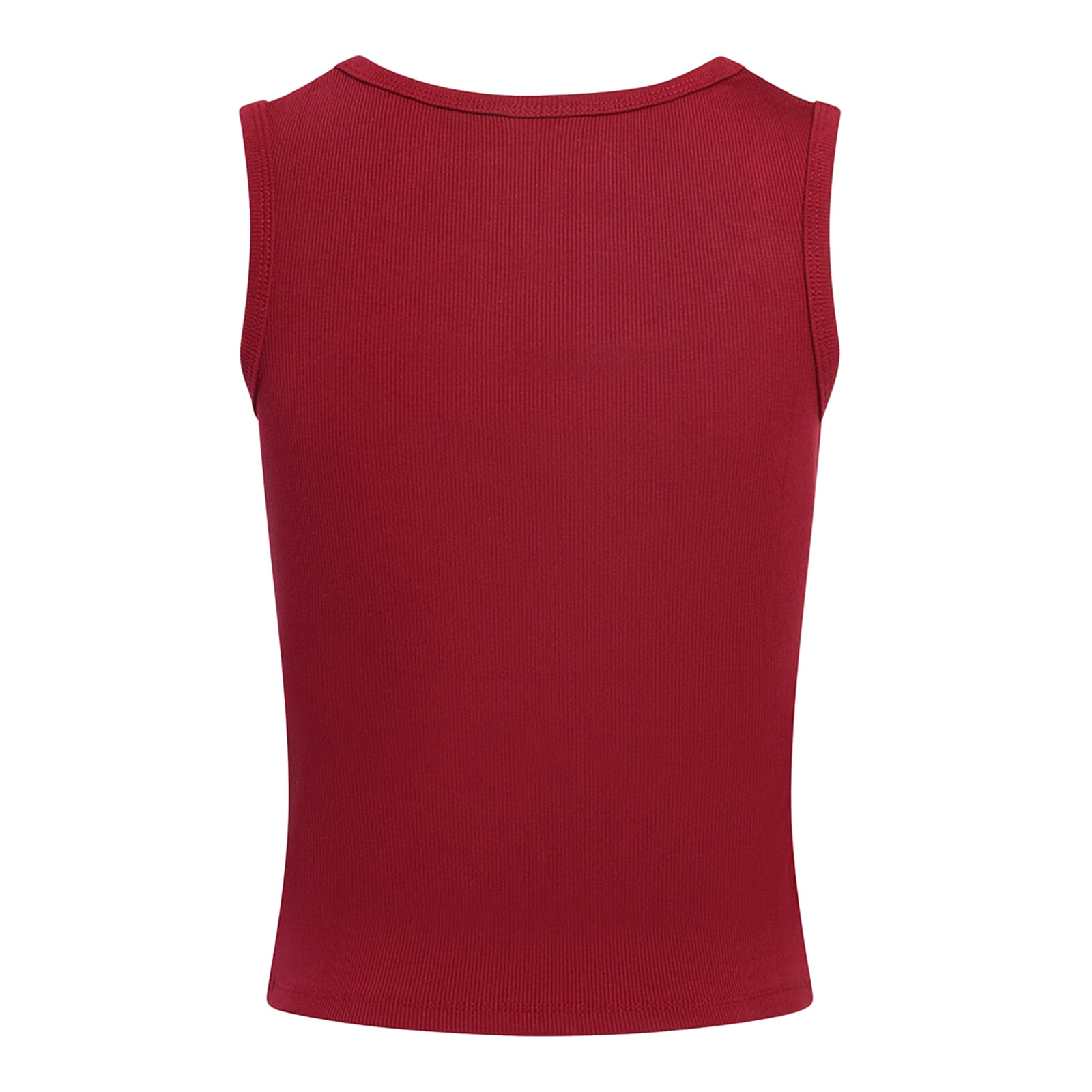 Débardeur côtelé à logo principal grenat des Florida State Seminoles pour femmes de la marque Hype and Vice