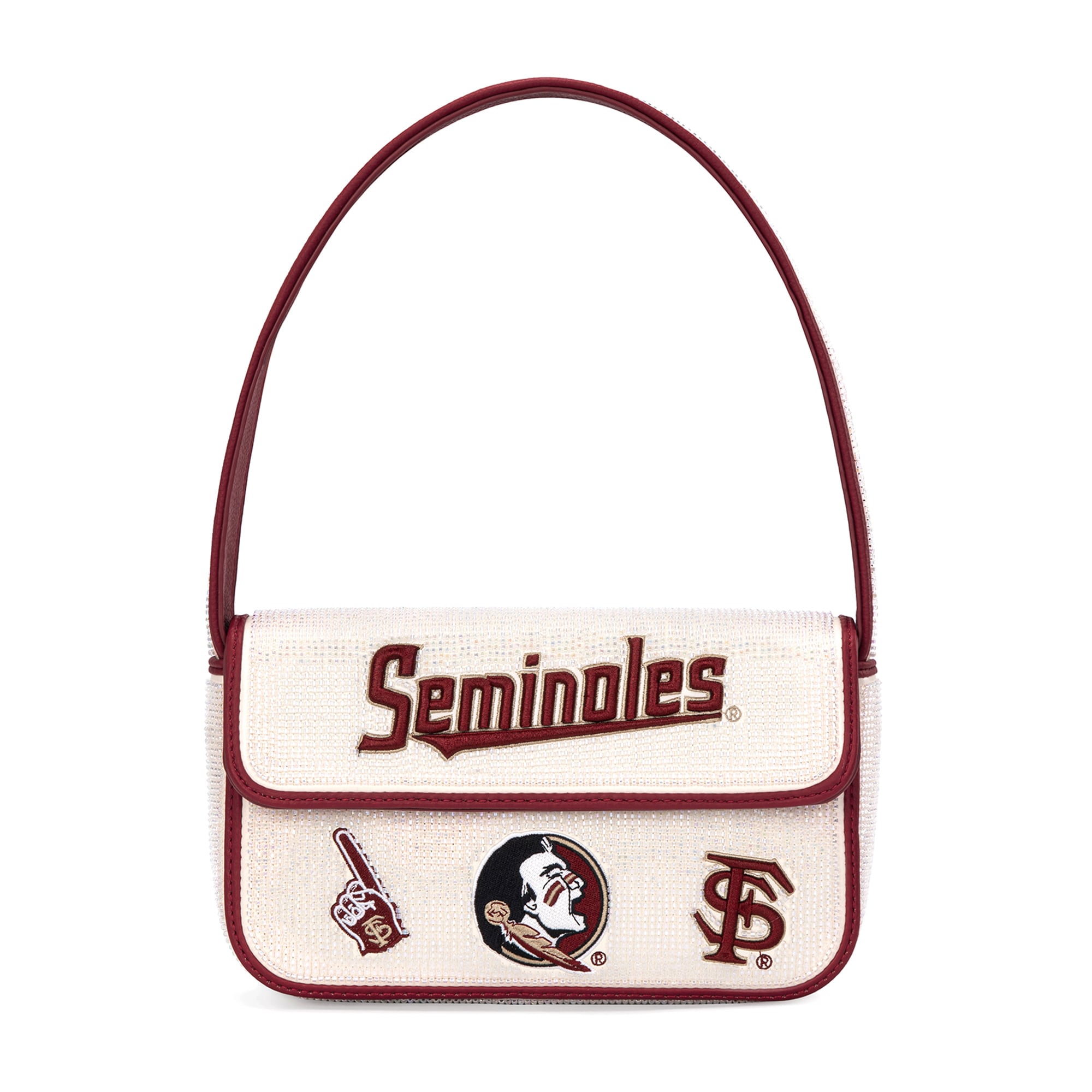 Sac à bandoulière perlé Montana West Florida State Seminoles pour femmes
