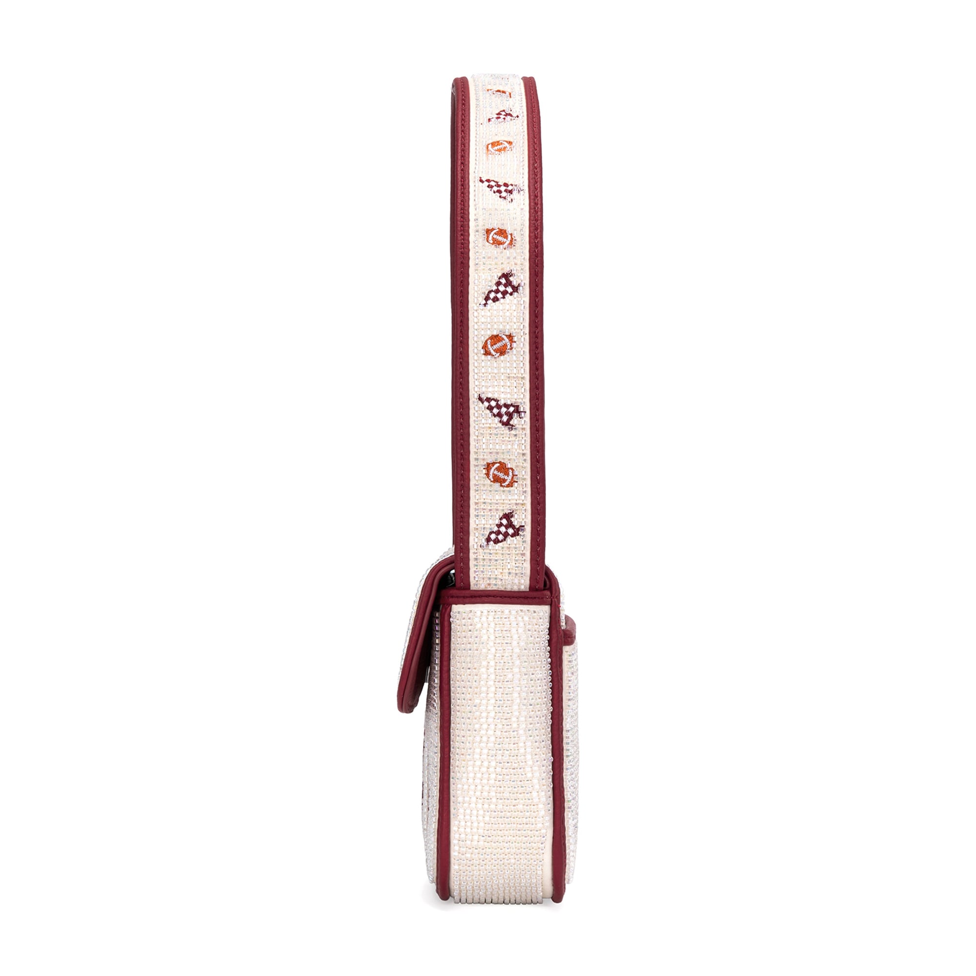 Sac à bandoulière perlé Montana West Florida State Seminoles pour femmes