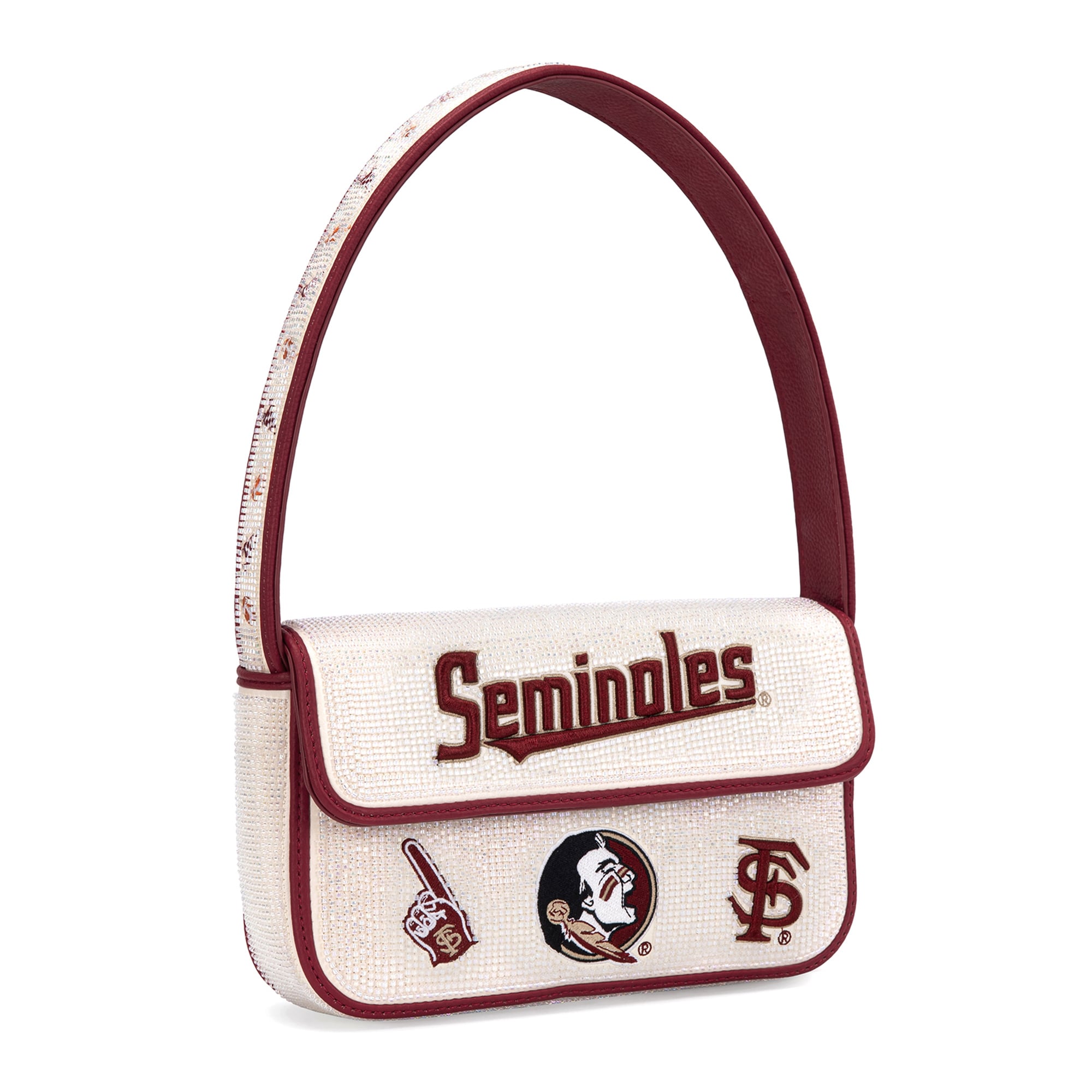 Sac à bandoulière perlé Montana West Florida State Seminoles pour femmes