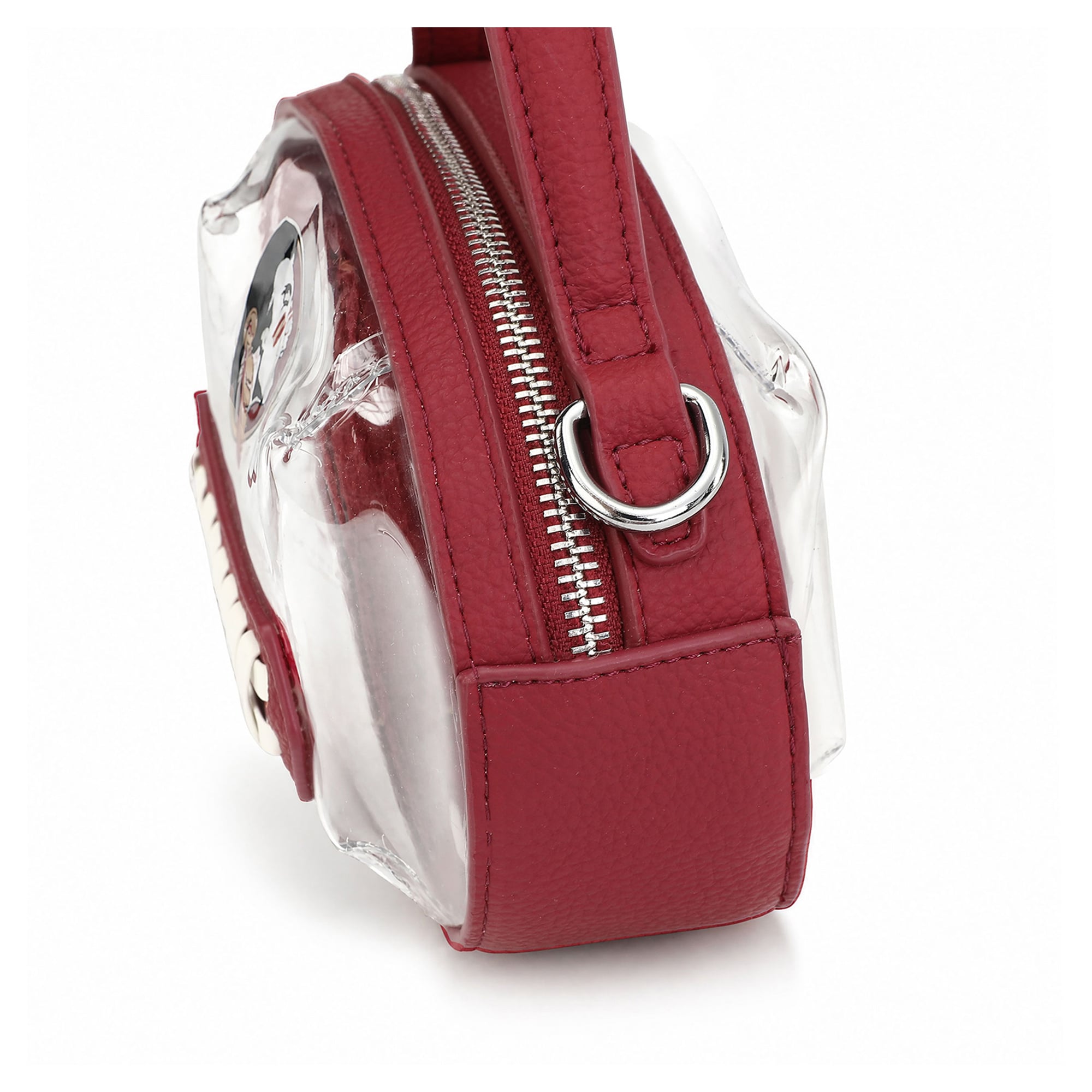 Sac bandoulière transparent Montana West pour femme, sans couleur, Florida State Seminoles