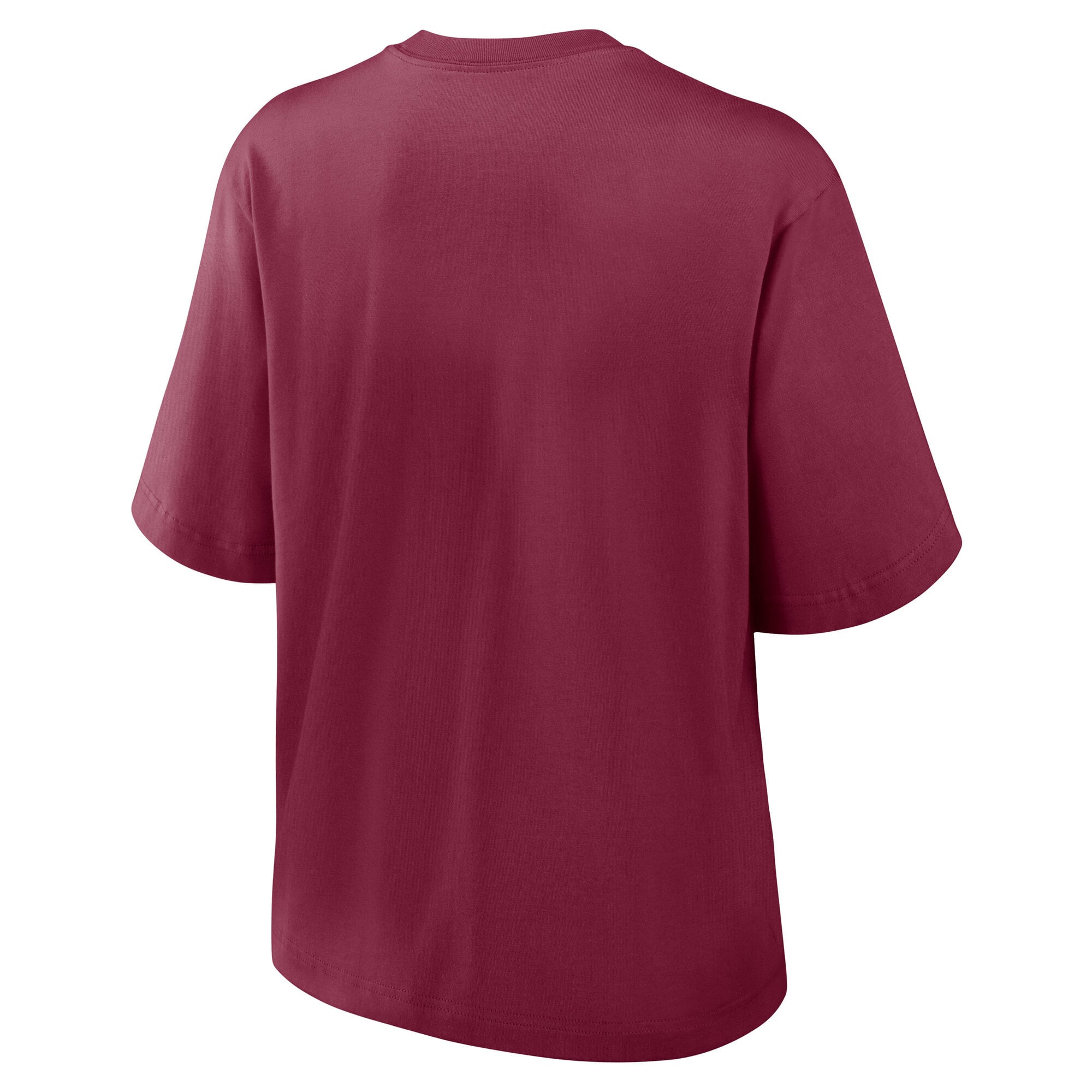 Women's Nike  Garnet Florida State Seminoles Arch Logo Boxy T-Shirt