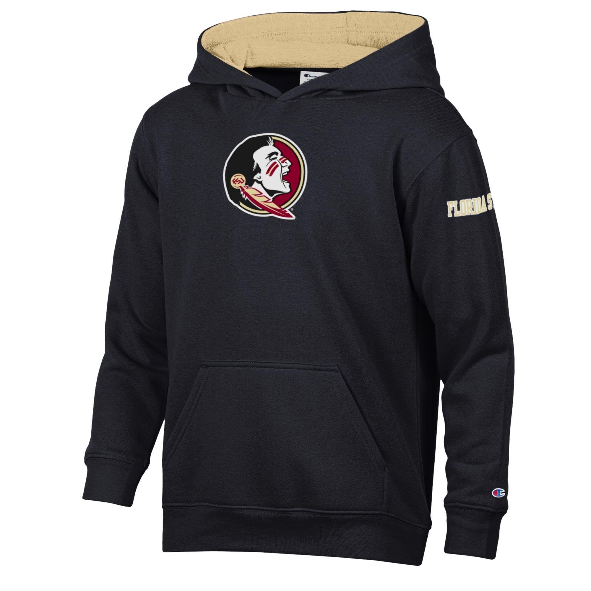 Youth Champion Black Florida State Seminoles Fleece Hoodie
