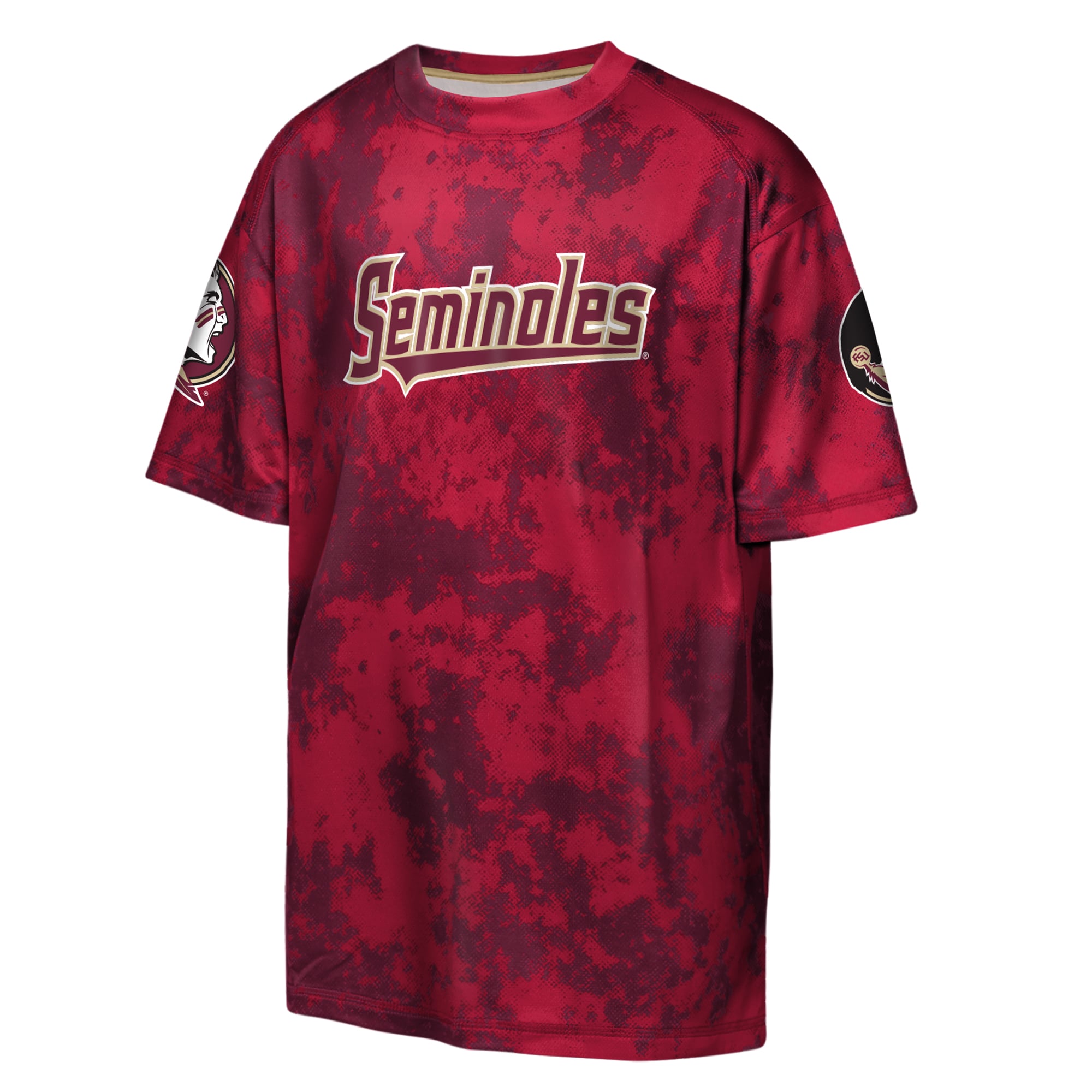 T-shirt sublimé Outerstuff Grenat Florida State Seminoles Off-Side pour jeunes