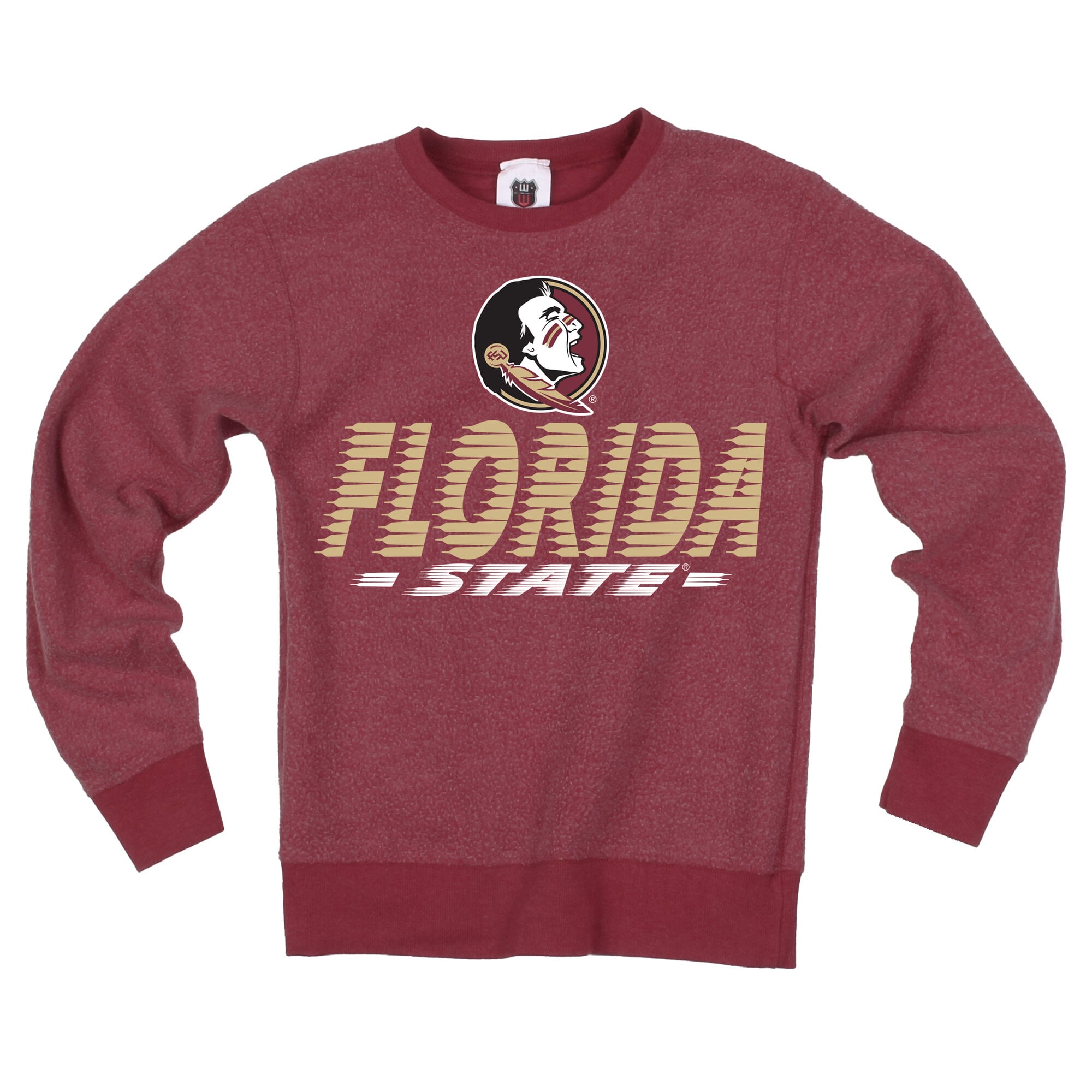 Sweat-shirt réversible pour jeunes Wes & Willy Garnet Florida State Seminoles
