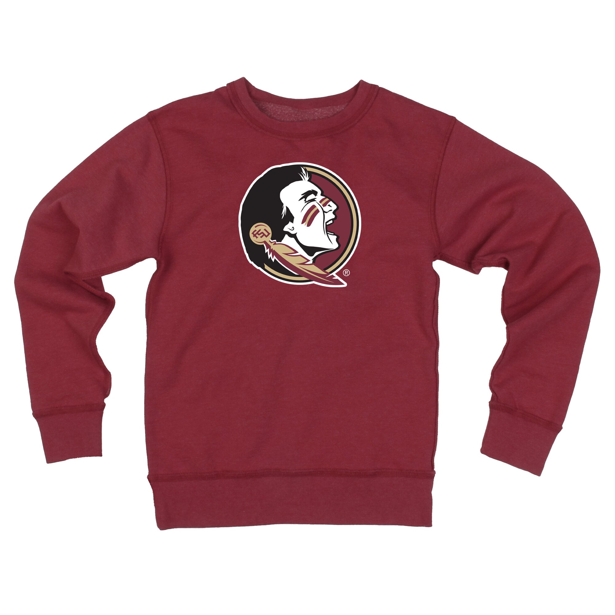 Sweat-shirt réversible pour jeunes Wes & Willy Garnet Florida State Seminoles