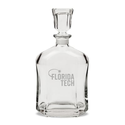 Florida Tech Panthers 23.75oz. Crystal Whisky Decanter