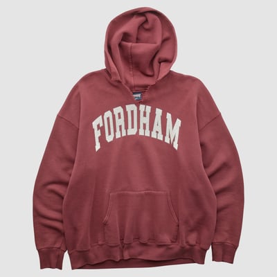 Fordham Rams Jansport 2000s Hooded Pullover Sweatshirt - Maroon - XL by Fanatics Real Vintage