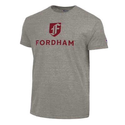 Fordham Rams Champion Stacked Ultimate Tri-Blend T-Shirt - Gray
