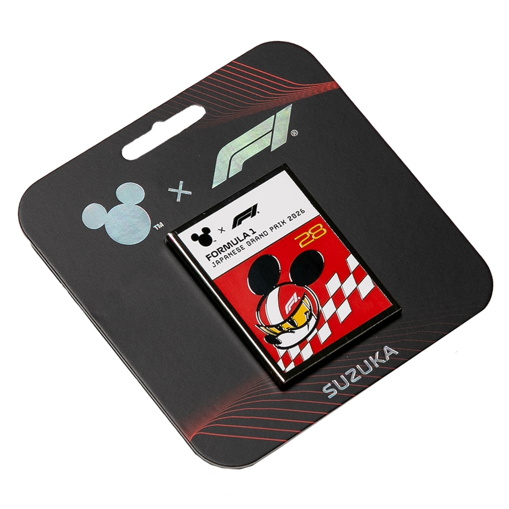 Pin Code Size 2026 Japan Grand Prix Formula 1 x Disney Pin