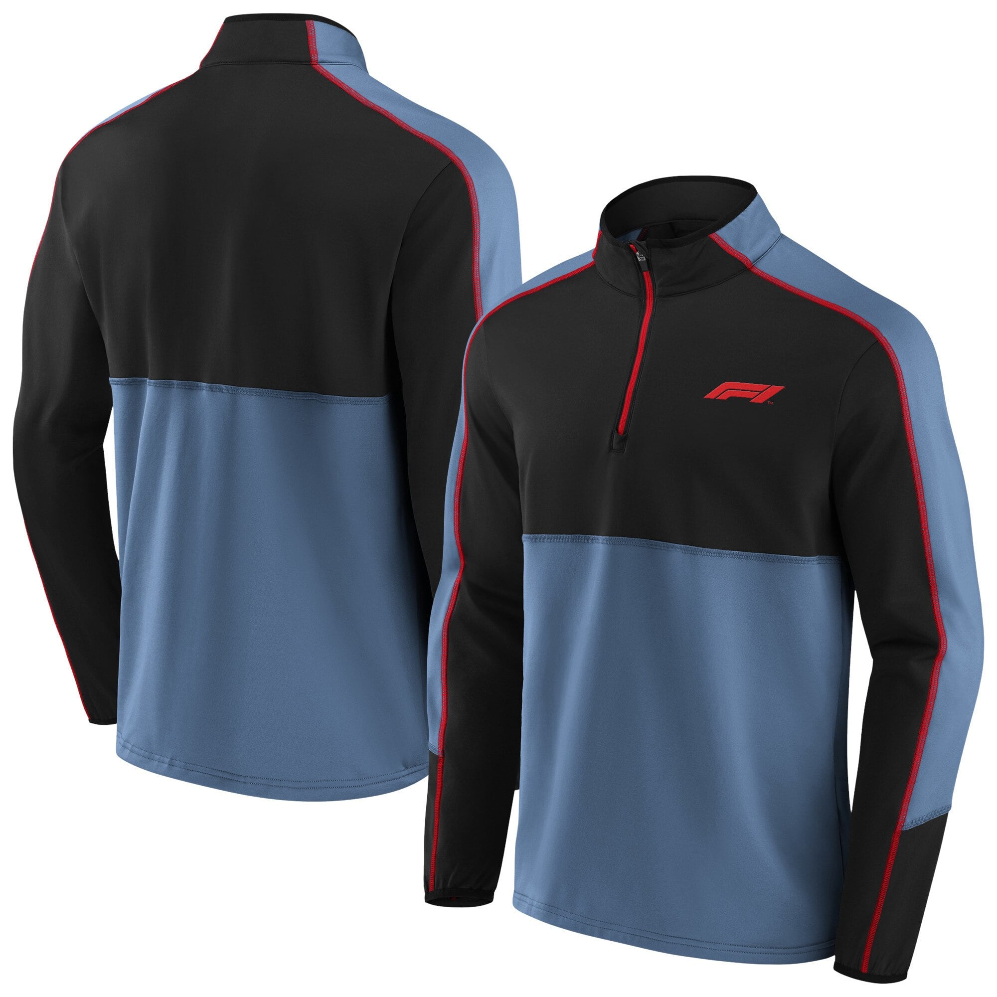 Zip Midlayer - Vintage Blue