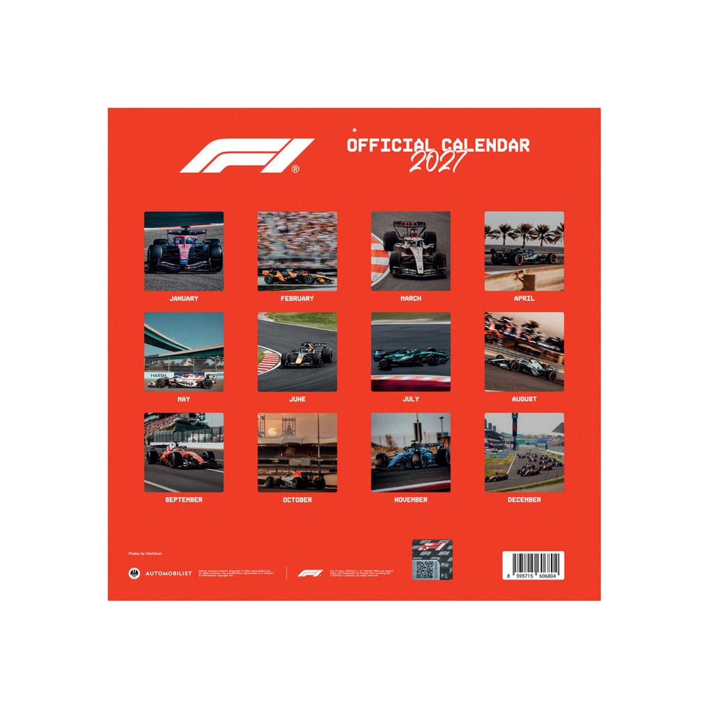 Formula 1 2027 Calendar