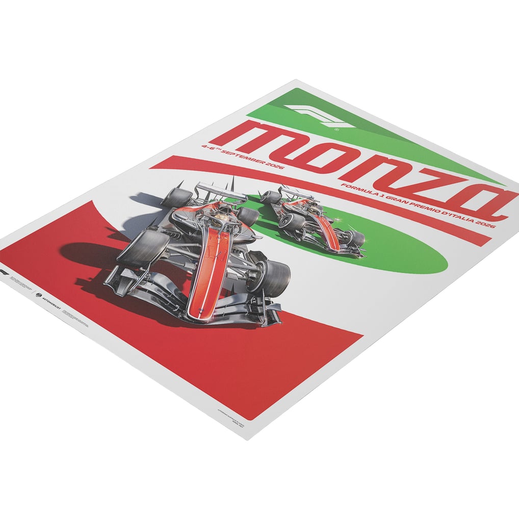Formula 1 Italy Grand Prix 2026 Official Event Poster