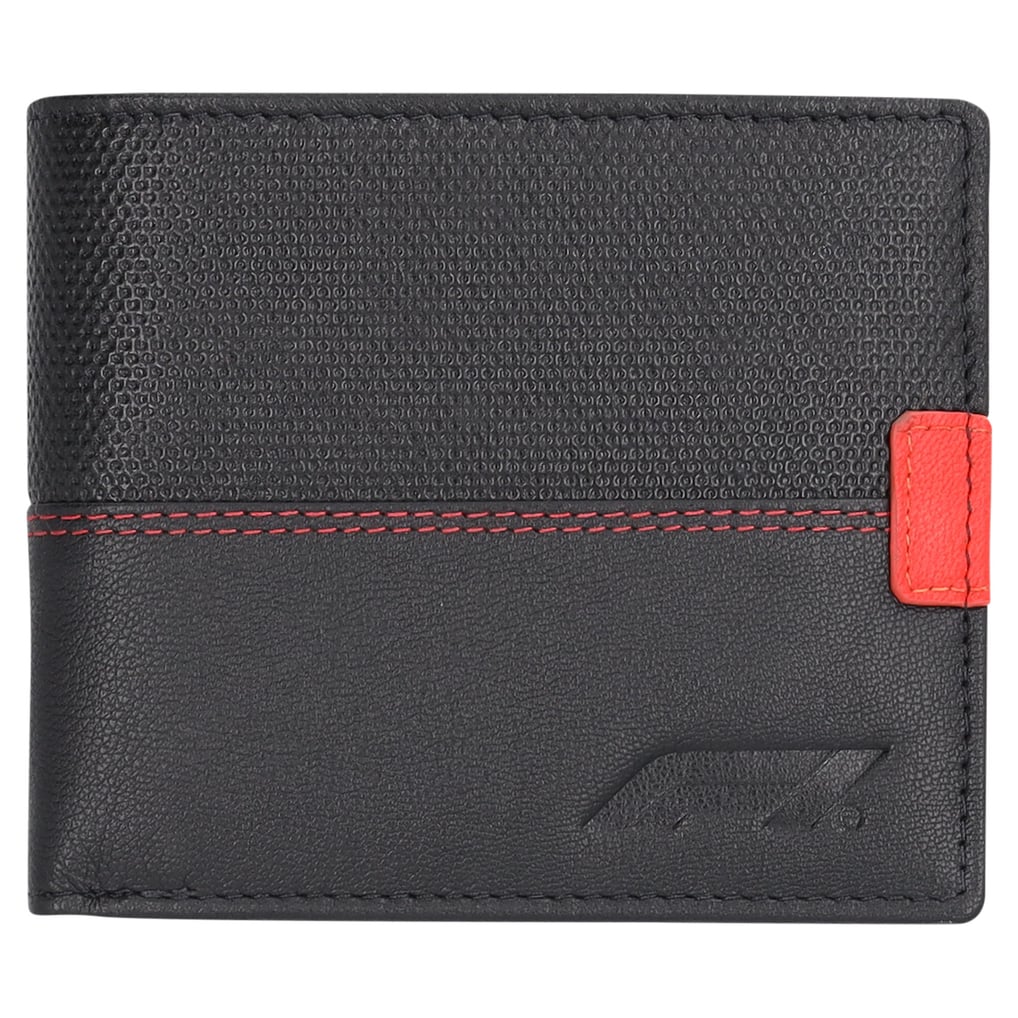 Formula 1 Leather Wallet - Black