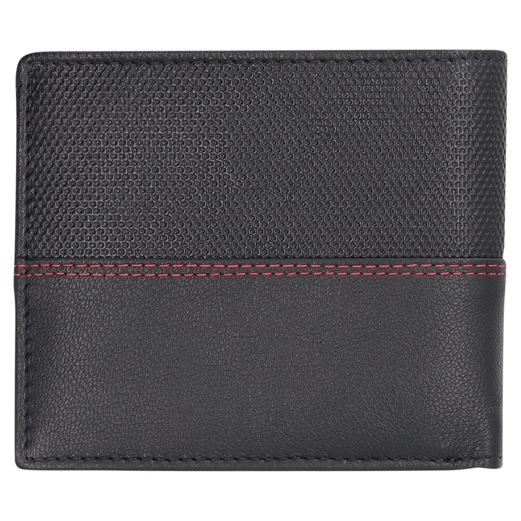 Formula 1 Leather Wallet - Black