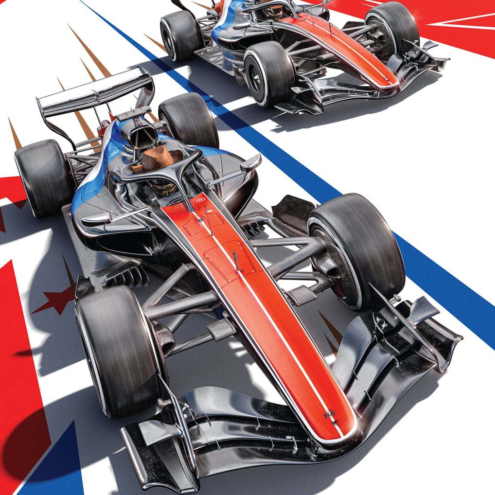 Formula 1 Merchandise Austin Grand Prix 2026 Poster 50x70 cm