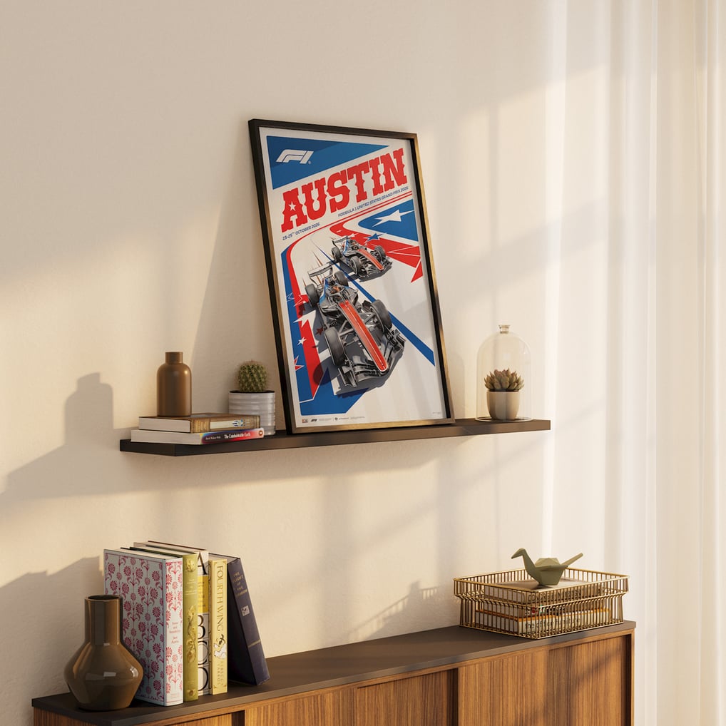 Formula 1 Merchandise Austin Grand Prix 2026 Poster 50x70 cm
