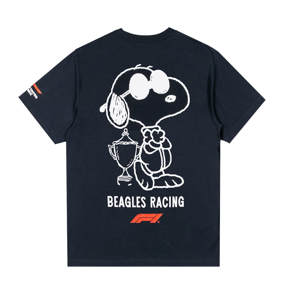 Formula 1 Merchandise F1 X Peanuts Trophy T-Shirt - Navy