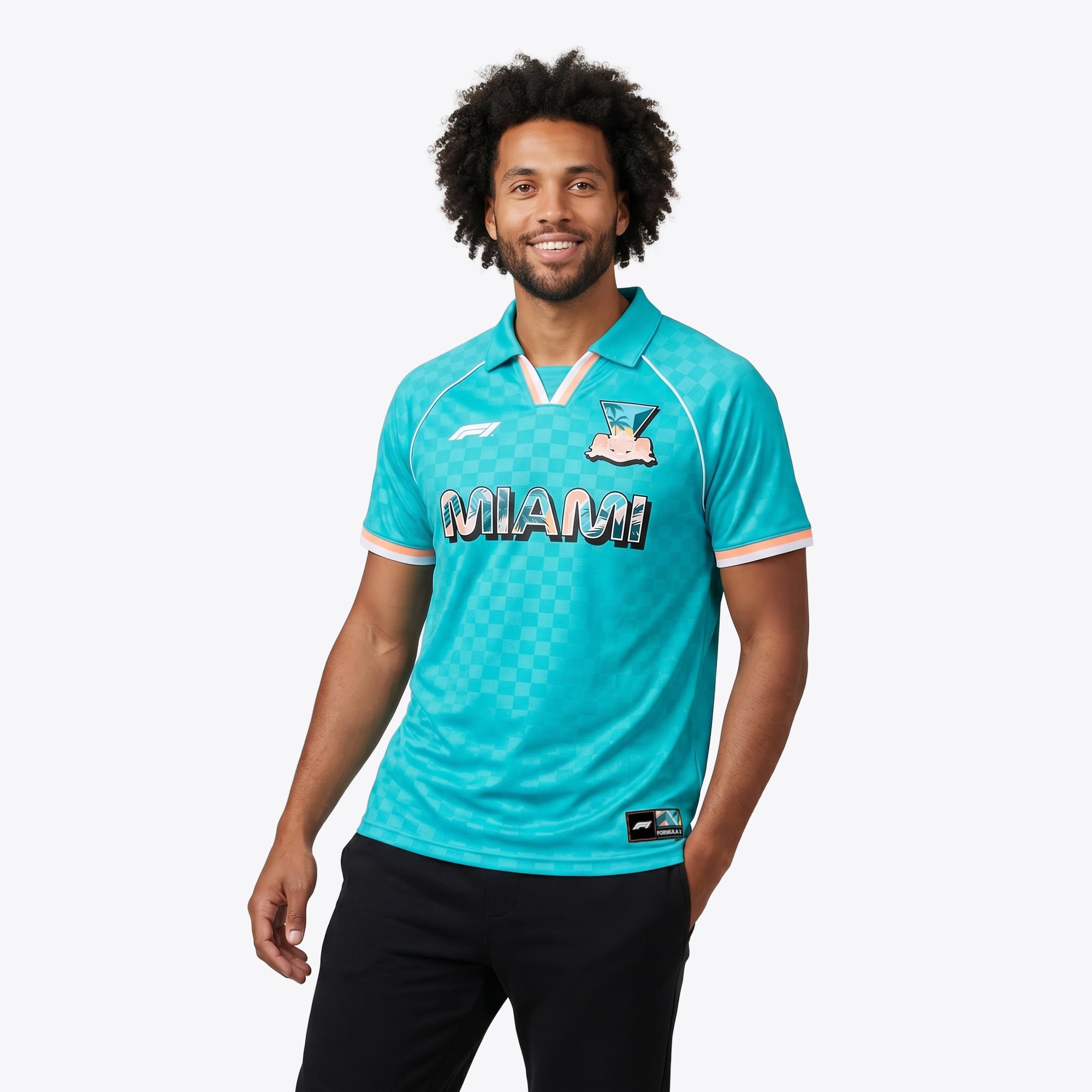 フォーミュラ1 マイアミ サッカーユニフォーム