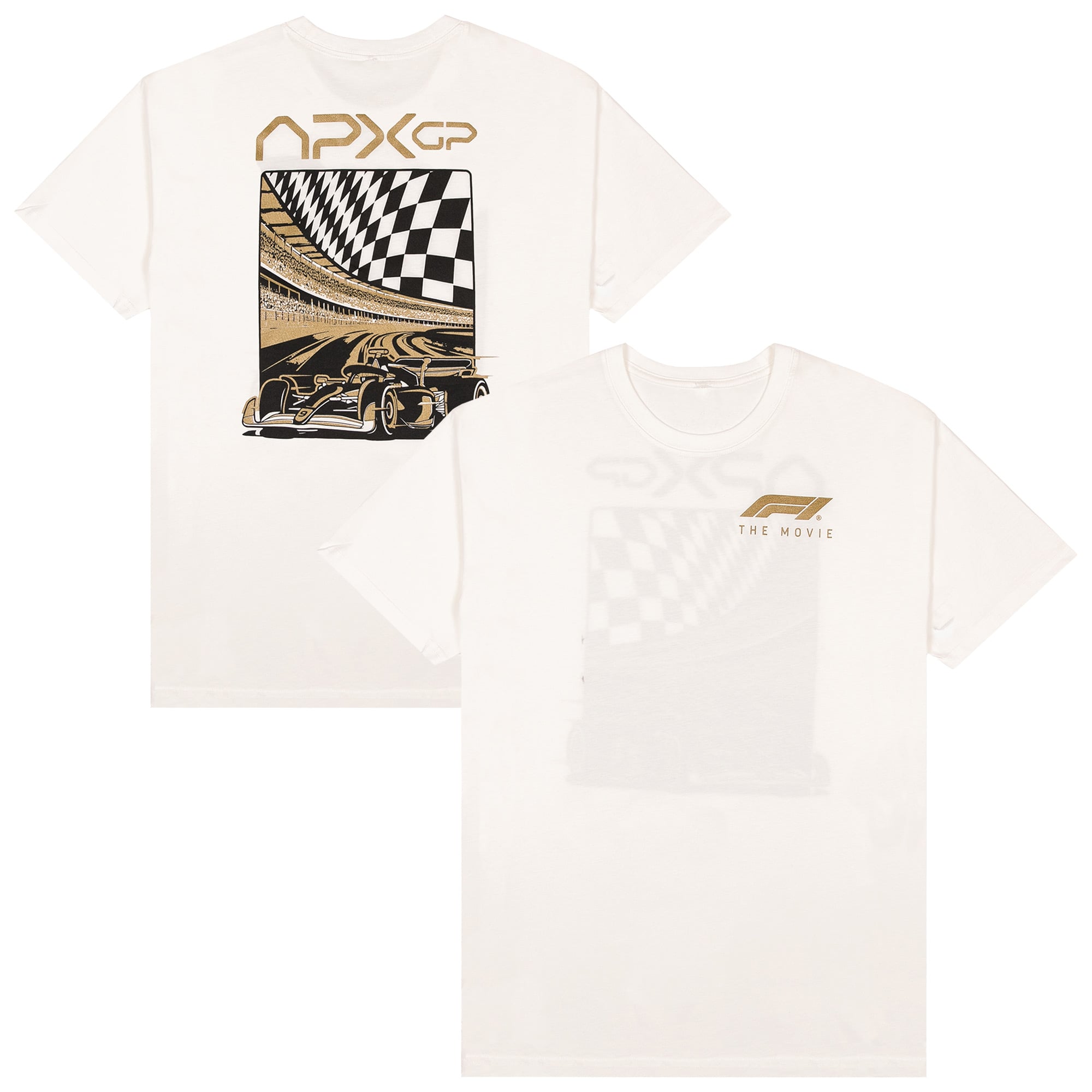 Formula 1 The Movie APXGP Race Ready Team T-Shirt - Ivory