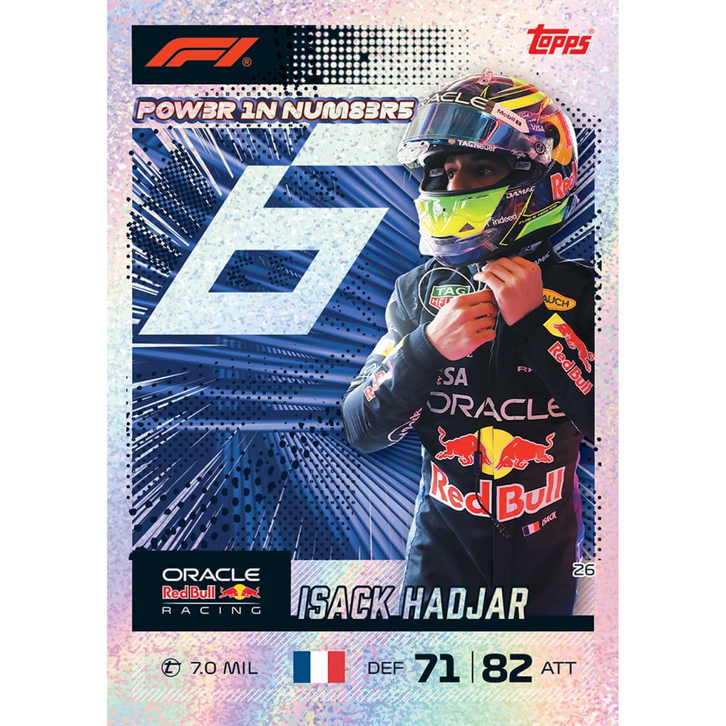 Id Card Line Code Formula 1 Turbo Attax 2026 Starter Pack