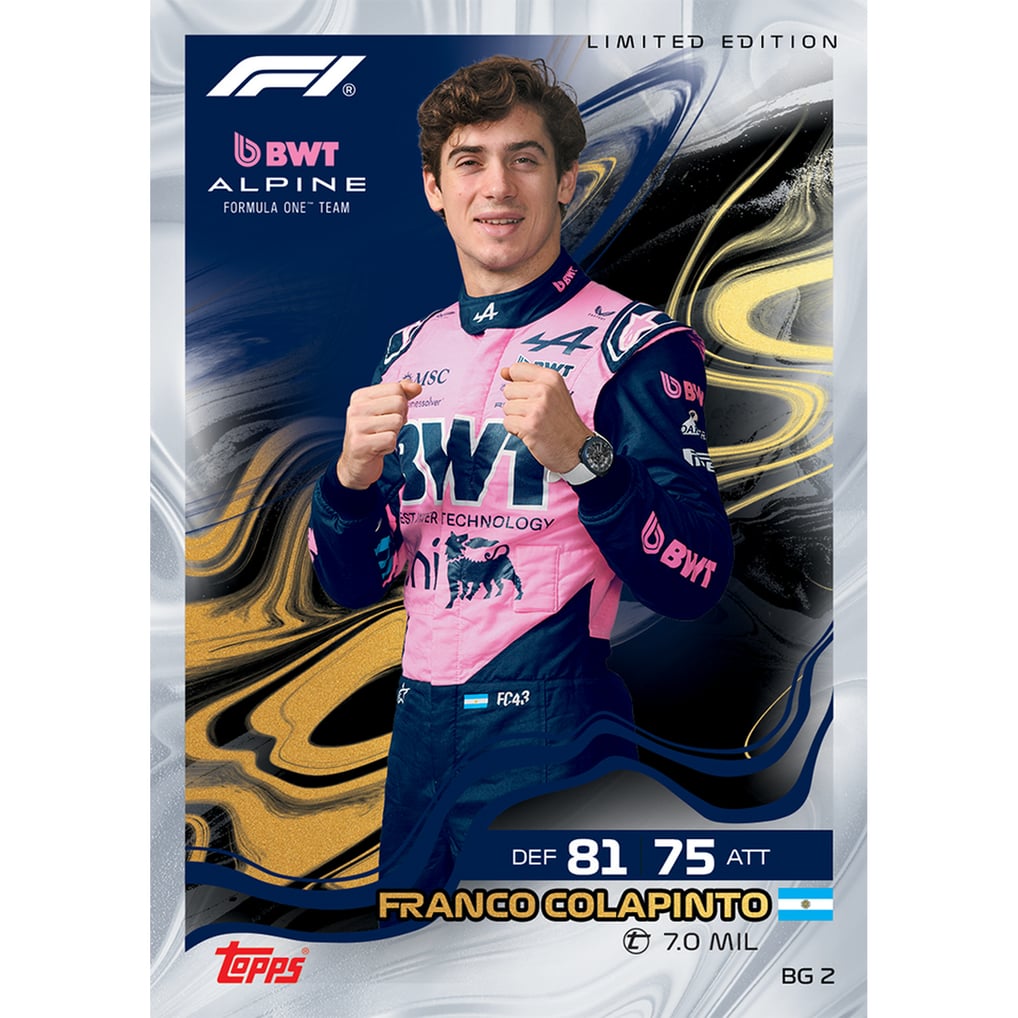 Pack de inicio Fórmula 1 Turbo Attax 2026