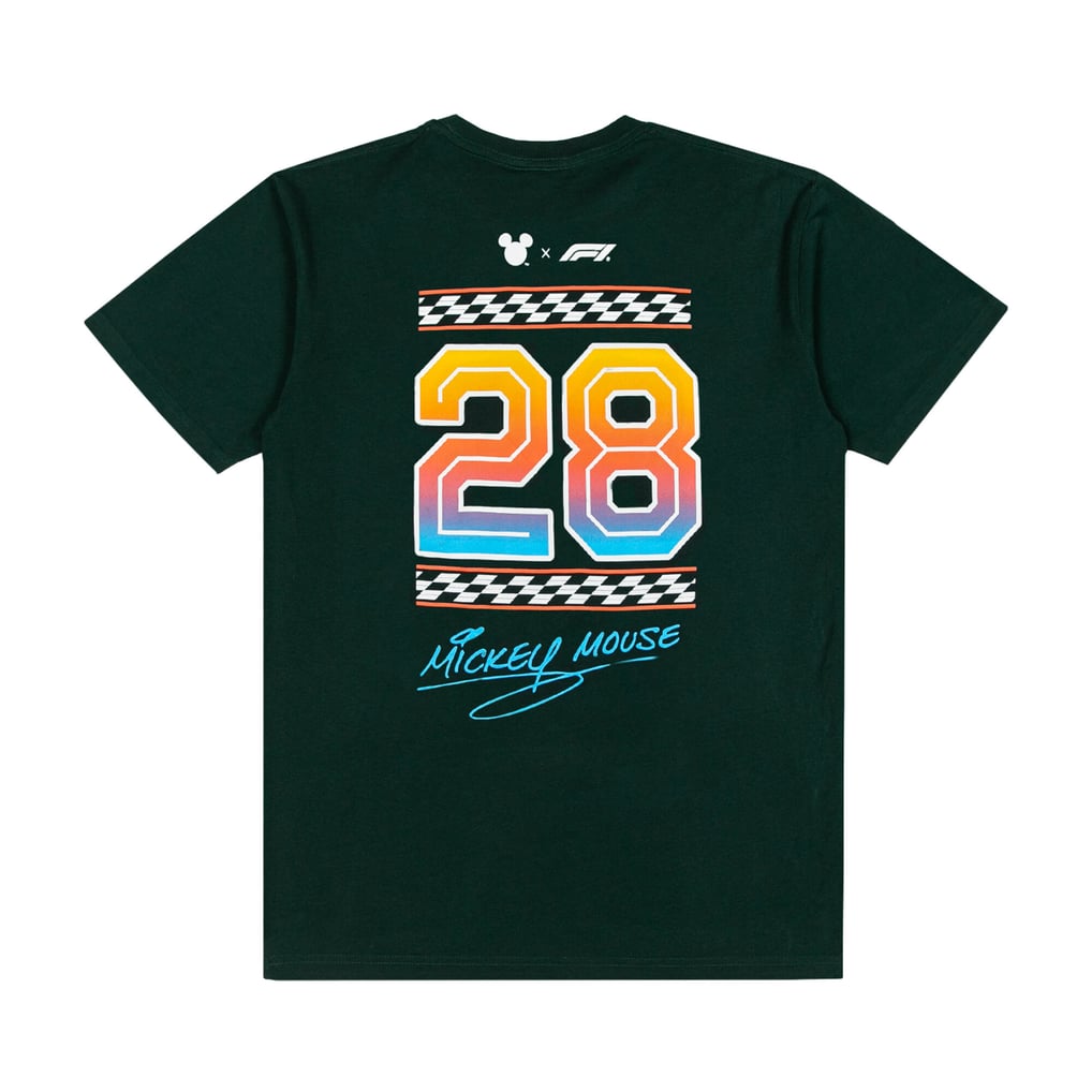 フォーミュラ1 X ディズニー ミッキーヘルメット Tシャツ - グリーン
