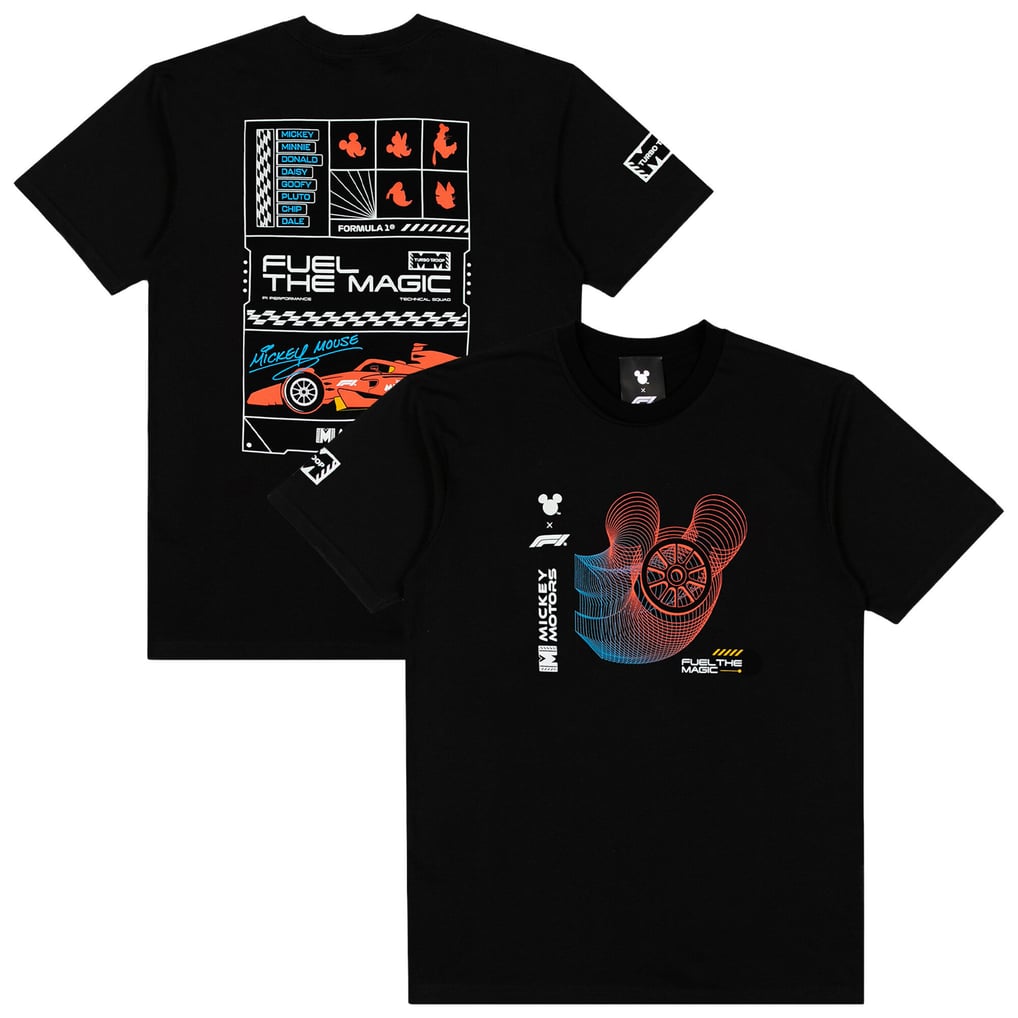 Formula 1 X Disney Race Grid T-Shirt - Black