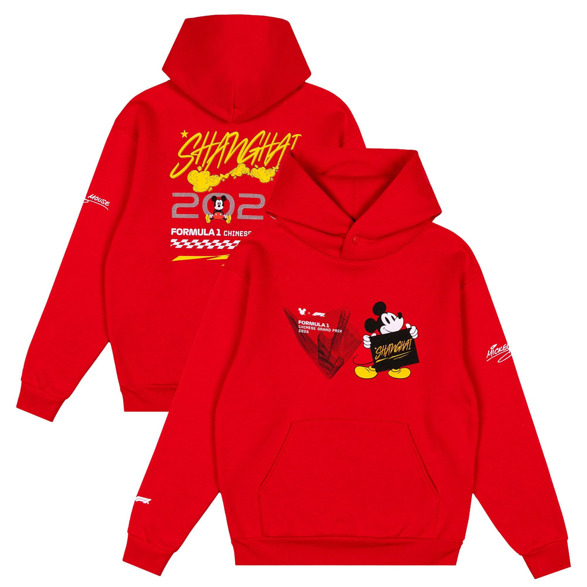 Formula 1 X Disney Special Edition China GP Hoodie - Red - Unisex