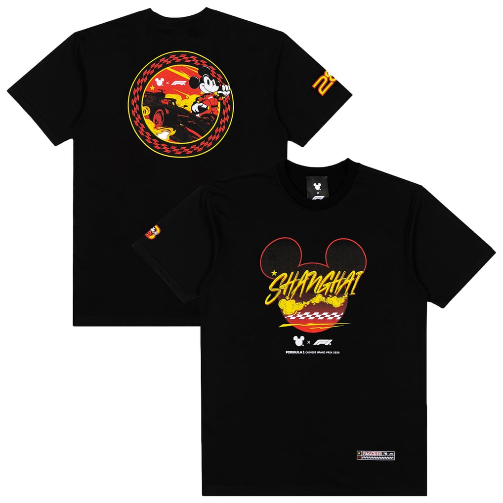 Formula 1 X Disney Special Edition China GP T-Shirt - Black - Unisex