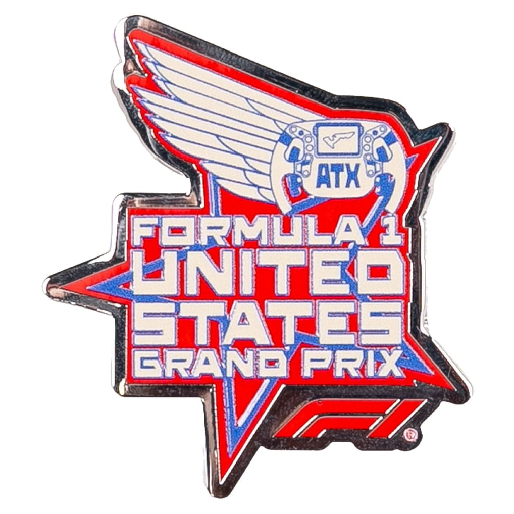 Insomniac F1 United States Grand Prix Wings Pin