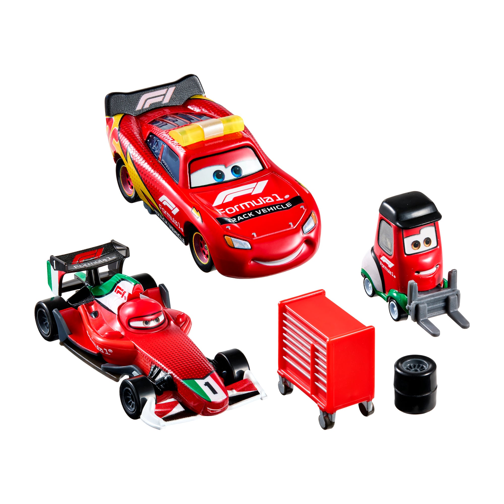 Mattel F1 x Disney Cars Die-Cast Multi-Pack