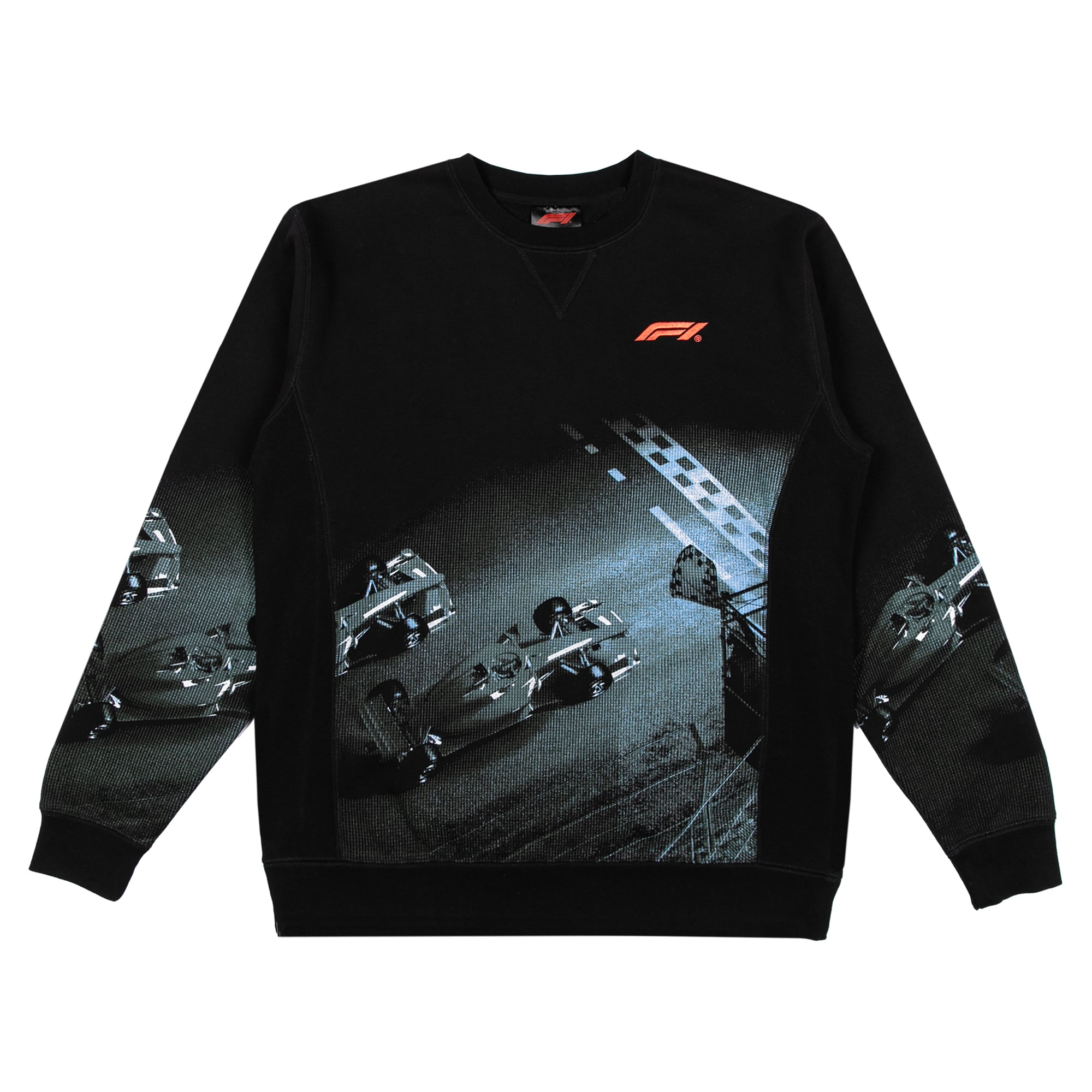 Sweat-shirt imprimé intégral noir pour homme, Grand Prix de Las Vegas 2026, Desert Ride