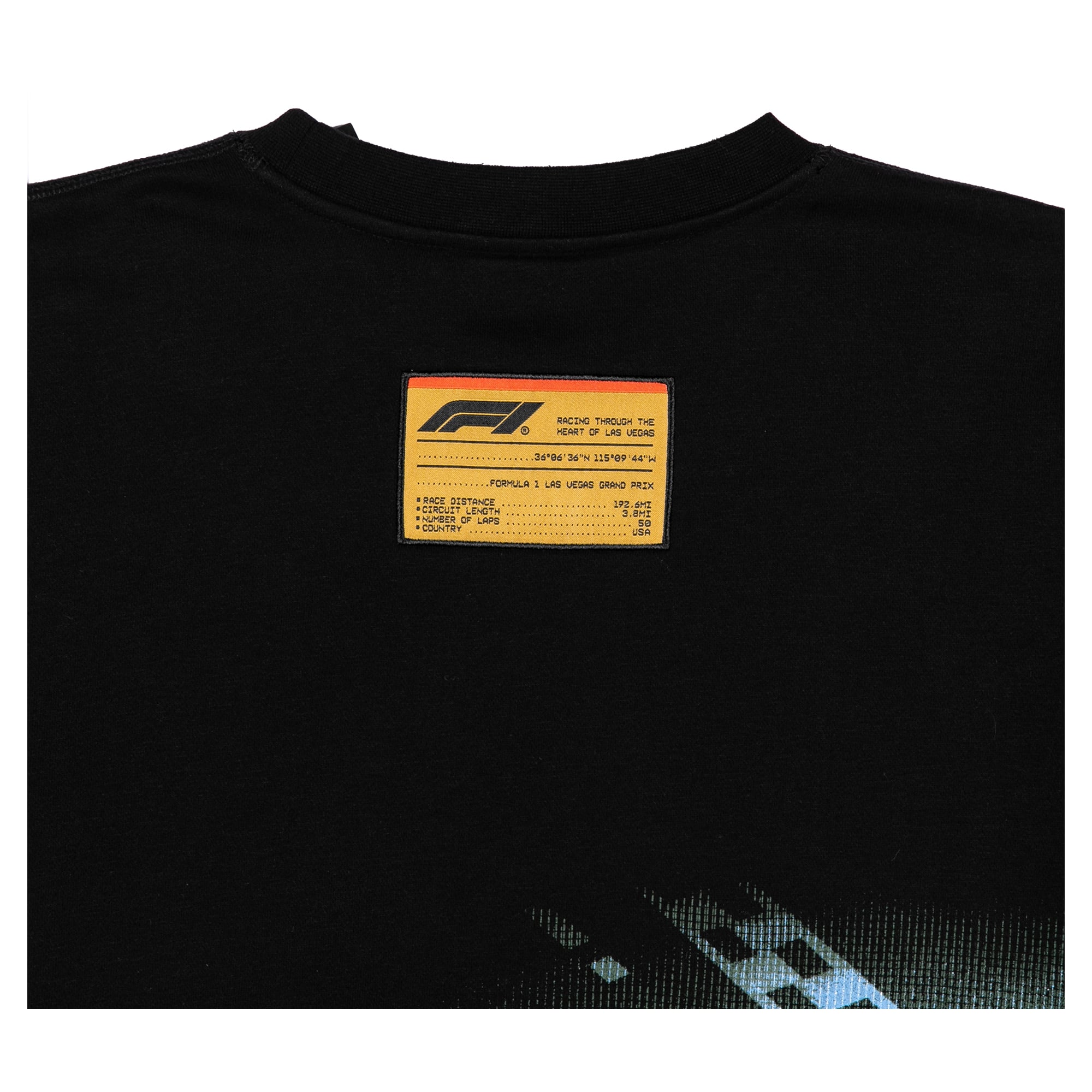 Sweat-shirt imprimé intégral noir pour homme, Grand Prix de Las Vegas 2026, Desert Ride