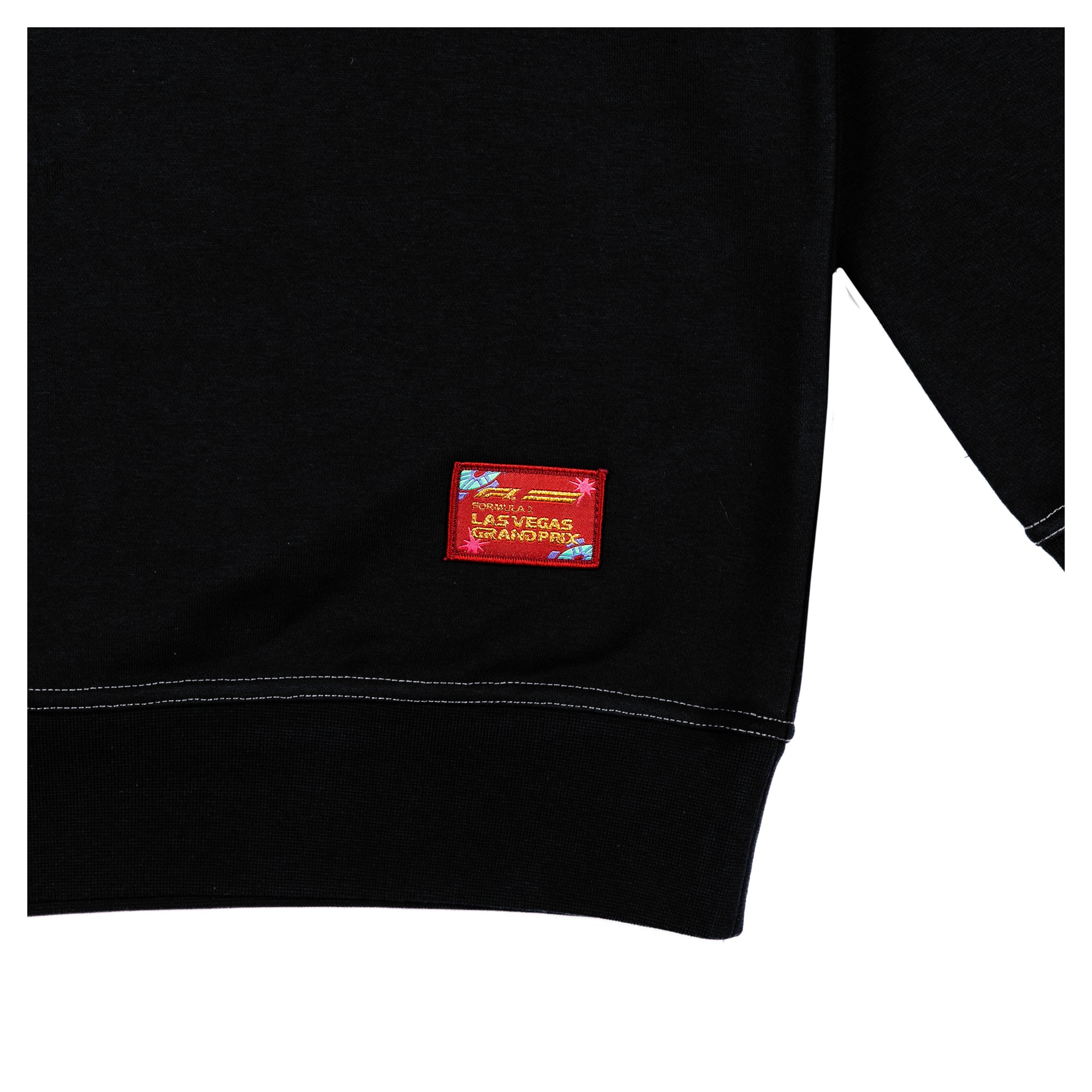 Men's Black 2026 Las Vegas Grand Prix Suit Turn Half-Zip Hoodie