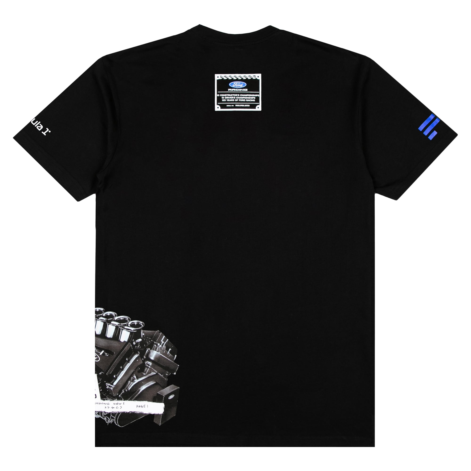 Men's Black F1 x Ford Debut T-Shirt