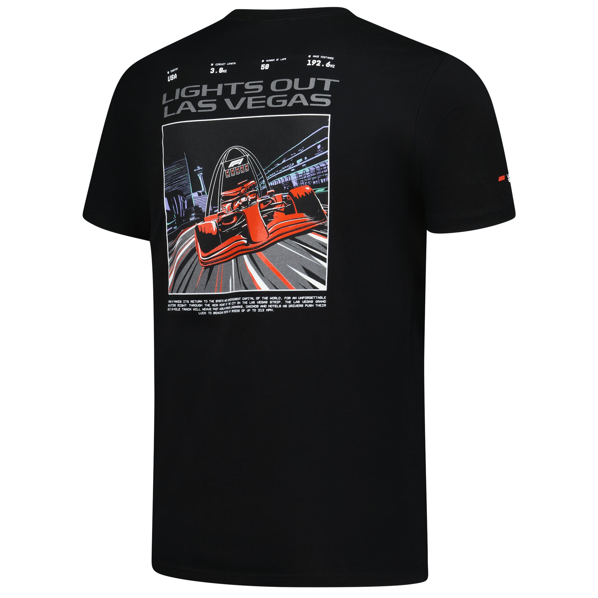 2025 PUMA スクーデリア フェラーリ SF ラスベガスGP Tシャツ レッド