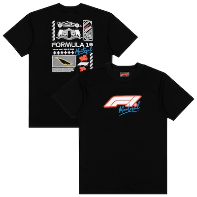 Formula 1 Black 2026 Canada Grand Prix Steering Boxy T-Shirt