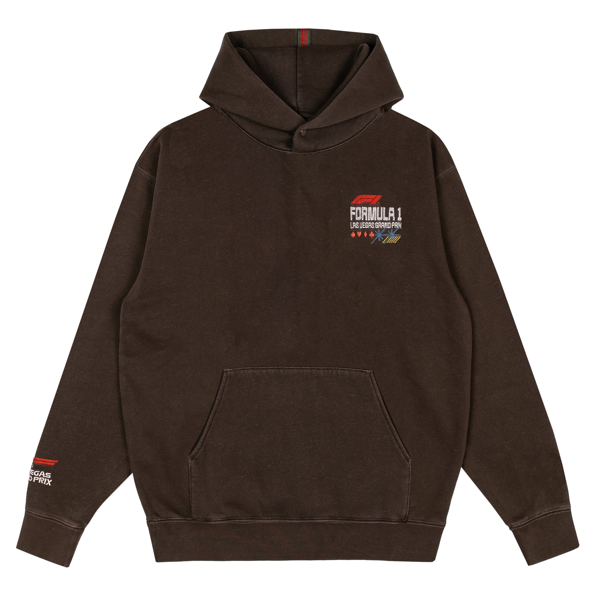 Sweat à capuche marron pour homme, édition Grand Prix de Las Vegas 2026, style désert